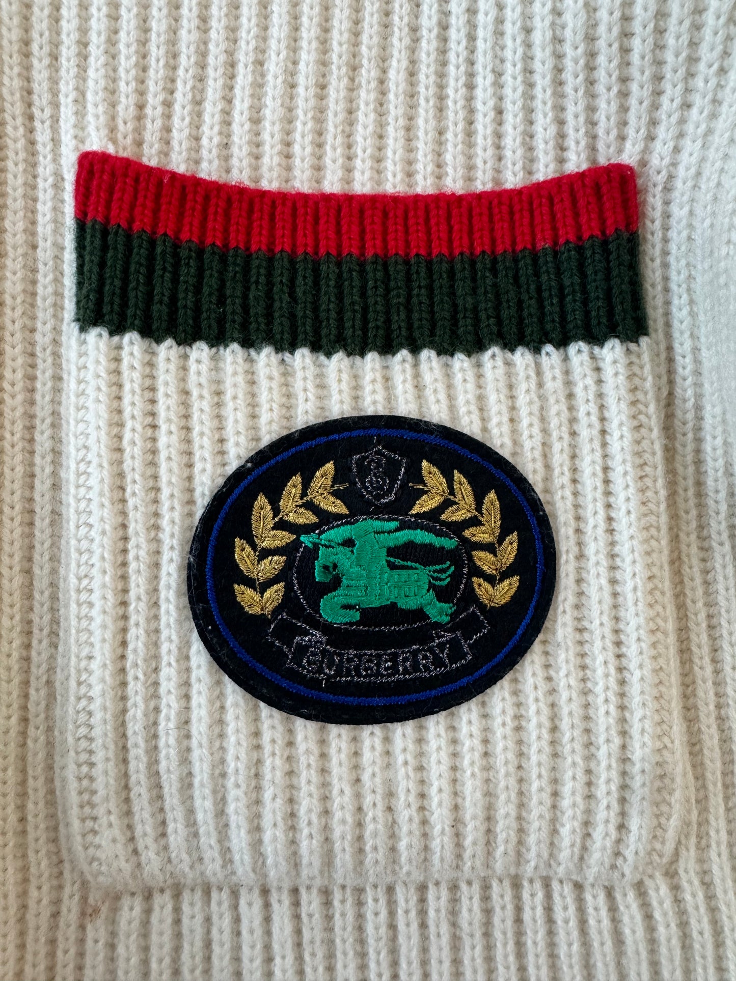 Y2K Burberry London England Knitwear