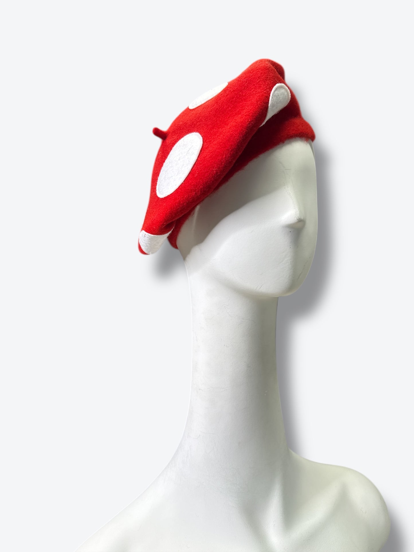 Y2K Stella McCartney Kids Red and White Beret