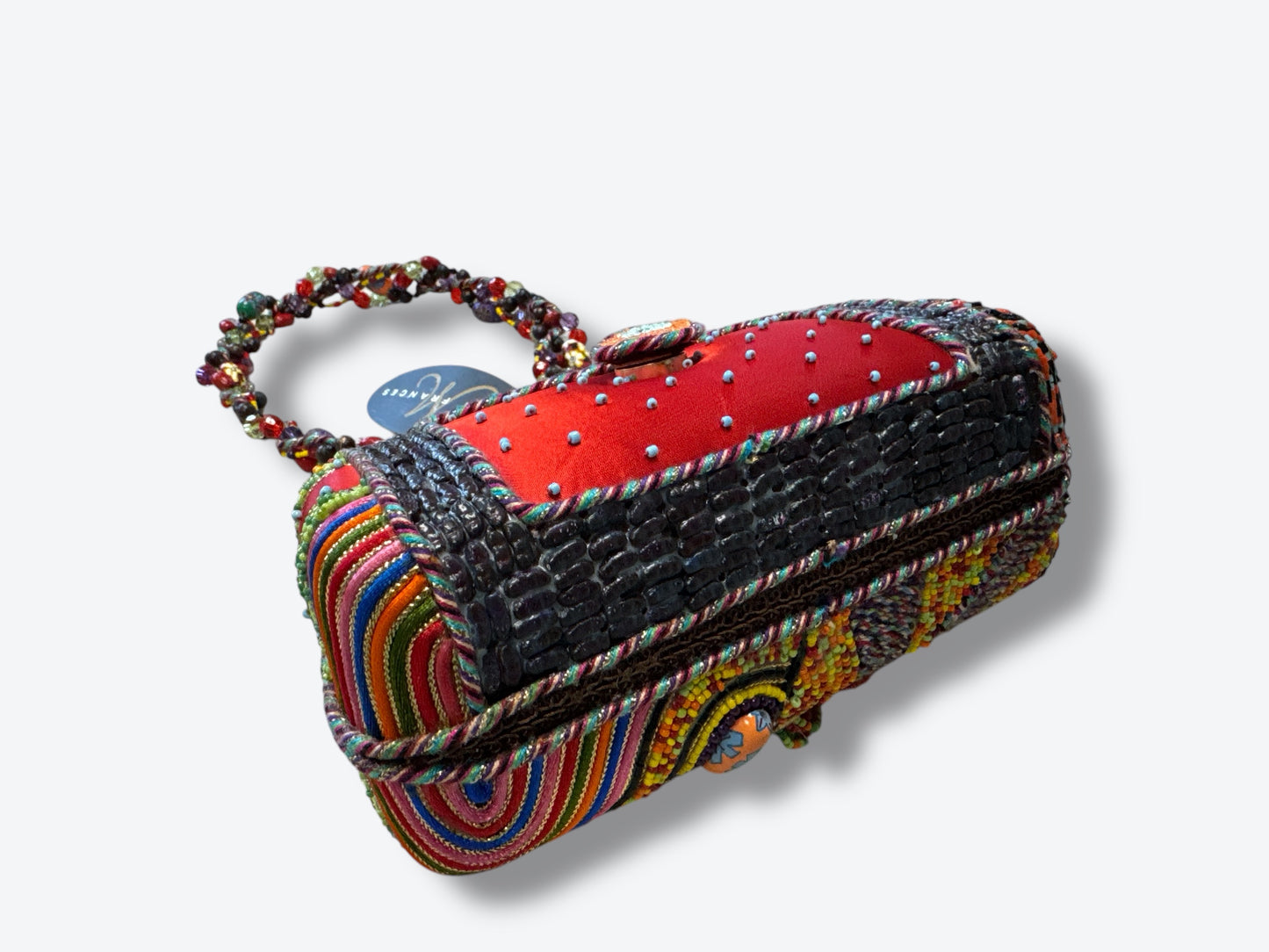 Vintage Mary Frances Charm + Bead Shoulder Bag