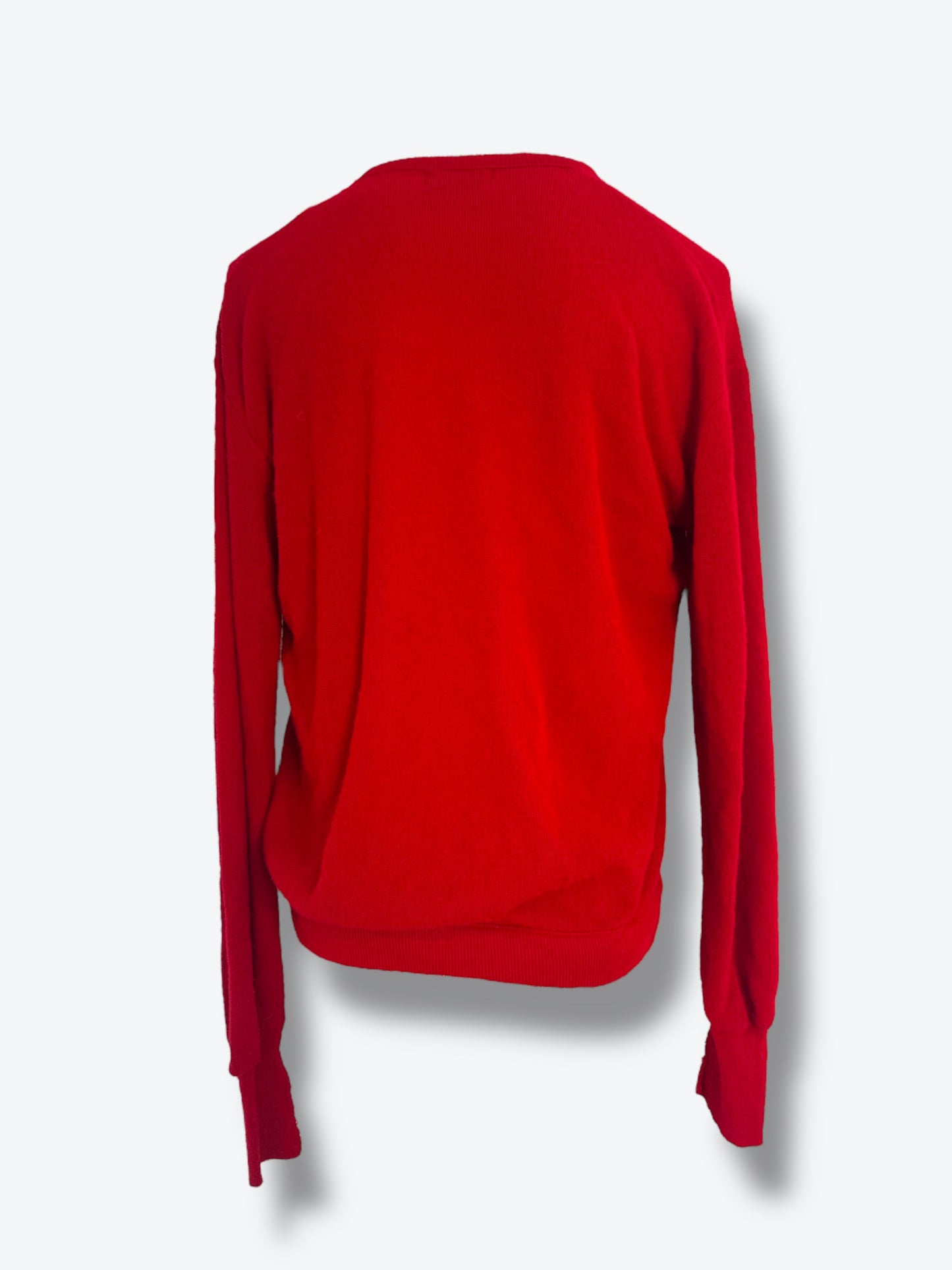 1960s/70s Lacoste Cherry Red Sweater