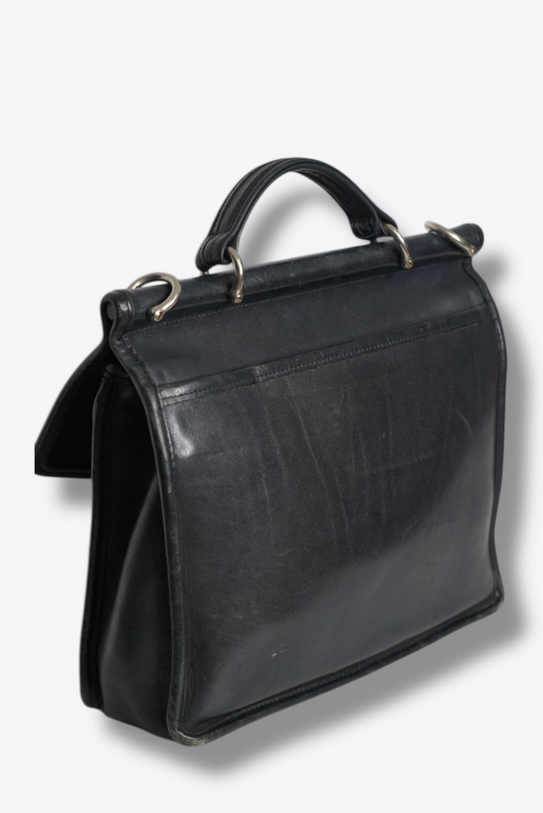 Y2K Coach Legacy “Willis Station Bag” - Sliver Hardware (A9P-9927)