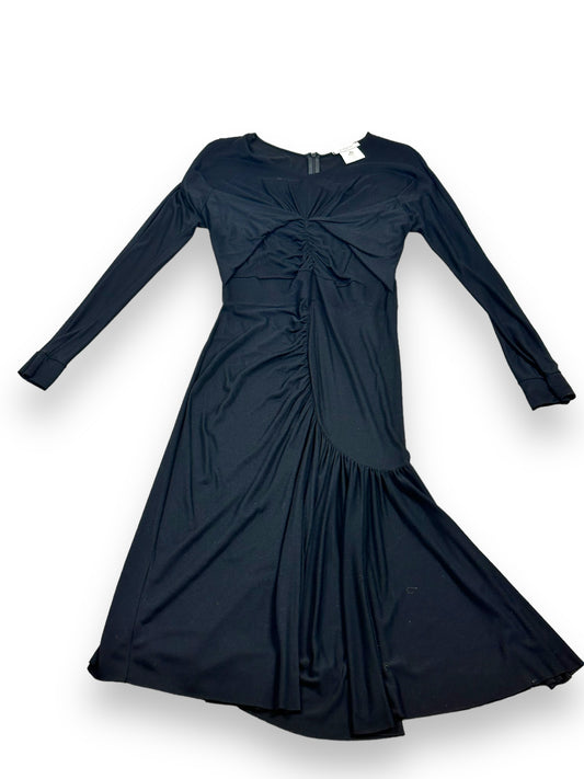 2000s Givenchy Black Jersey Drape Dress