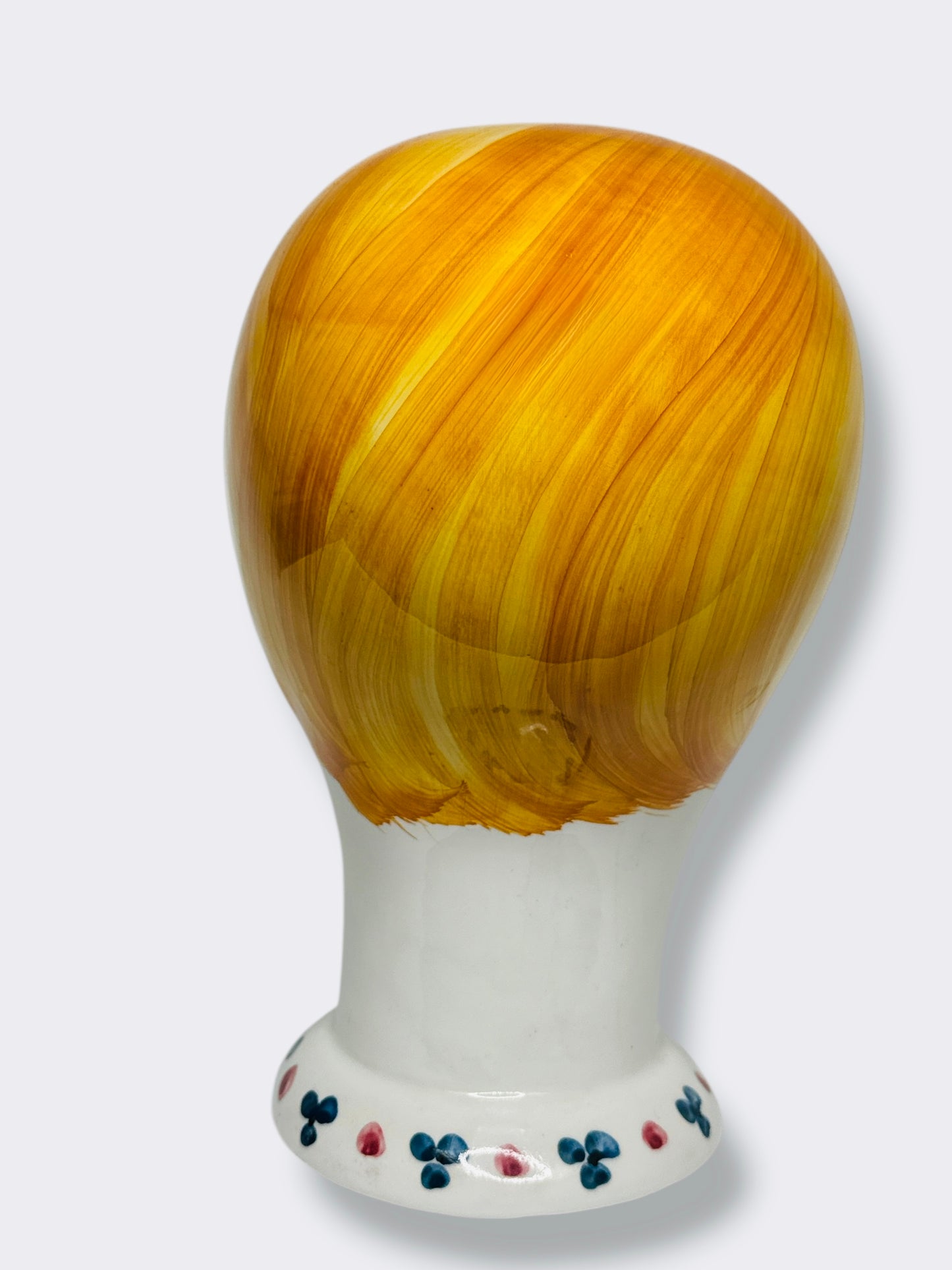 1960s/70s Signed Italian Blond Woman Collectable Head