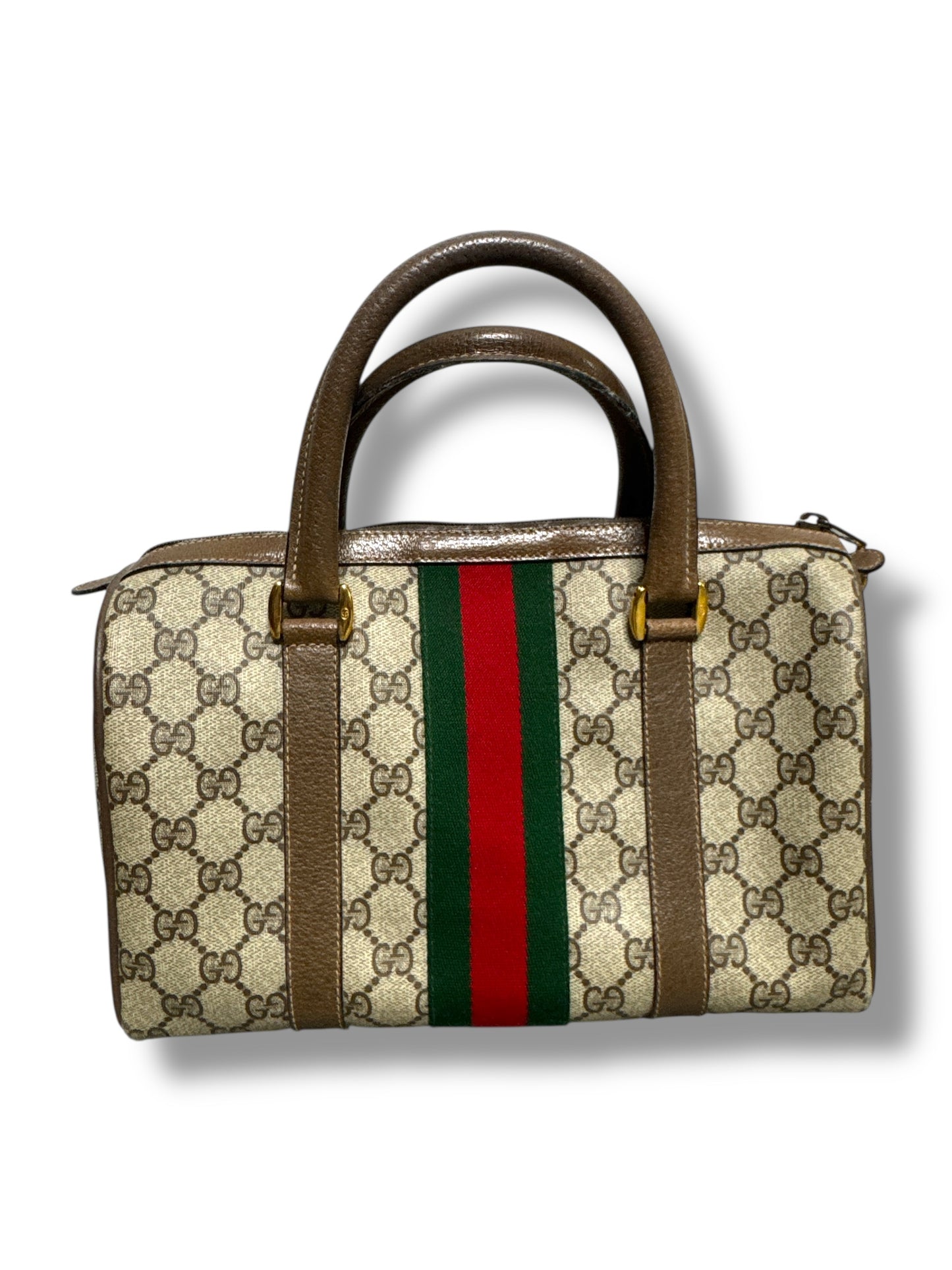 1970s Gucci Boston Bag (As Is - flaking in the interior)