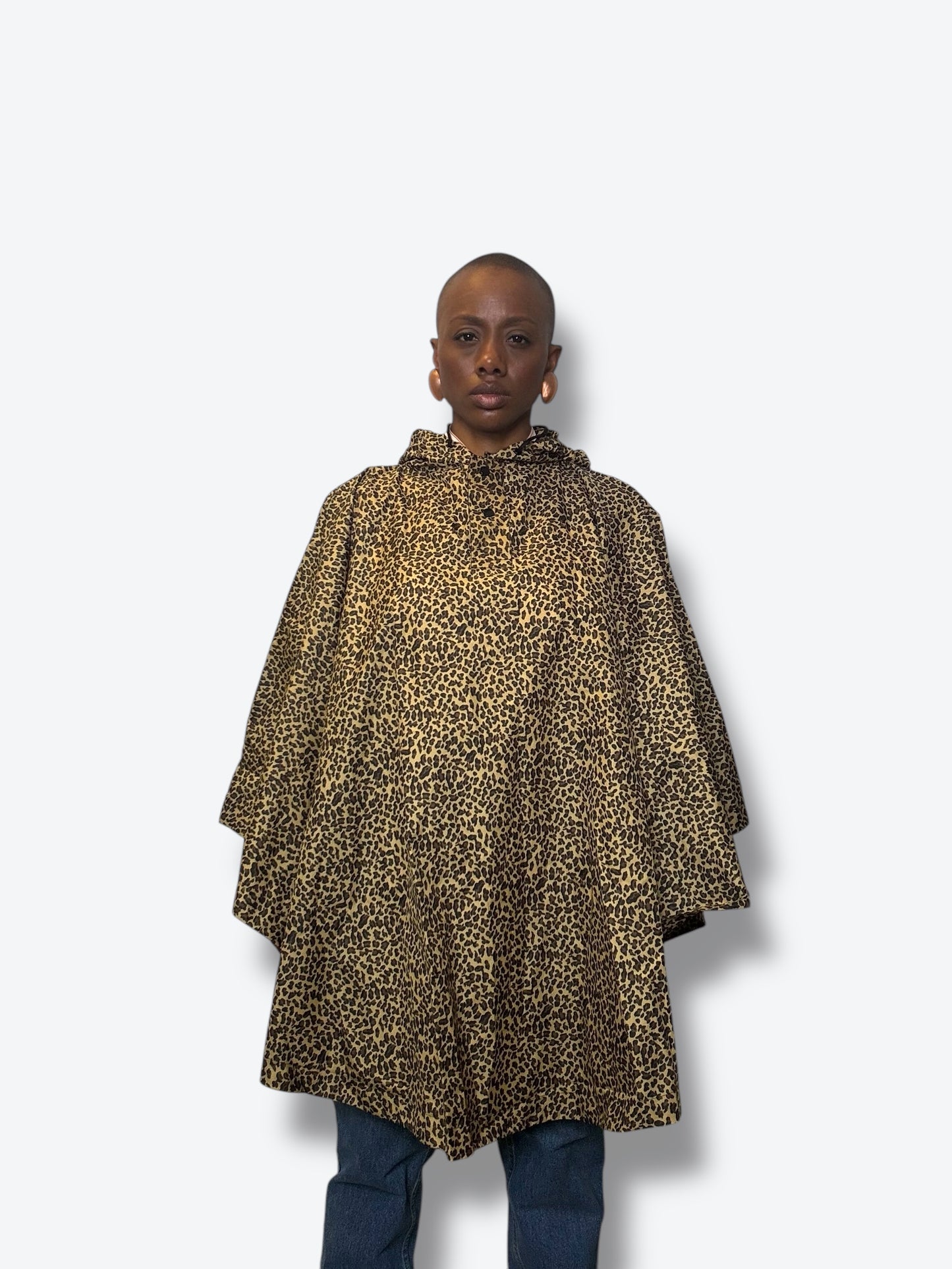 NWT Totes Cheetah Print Rain Poncho