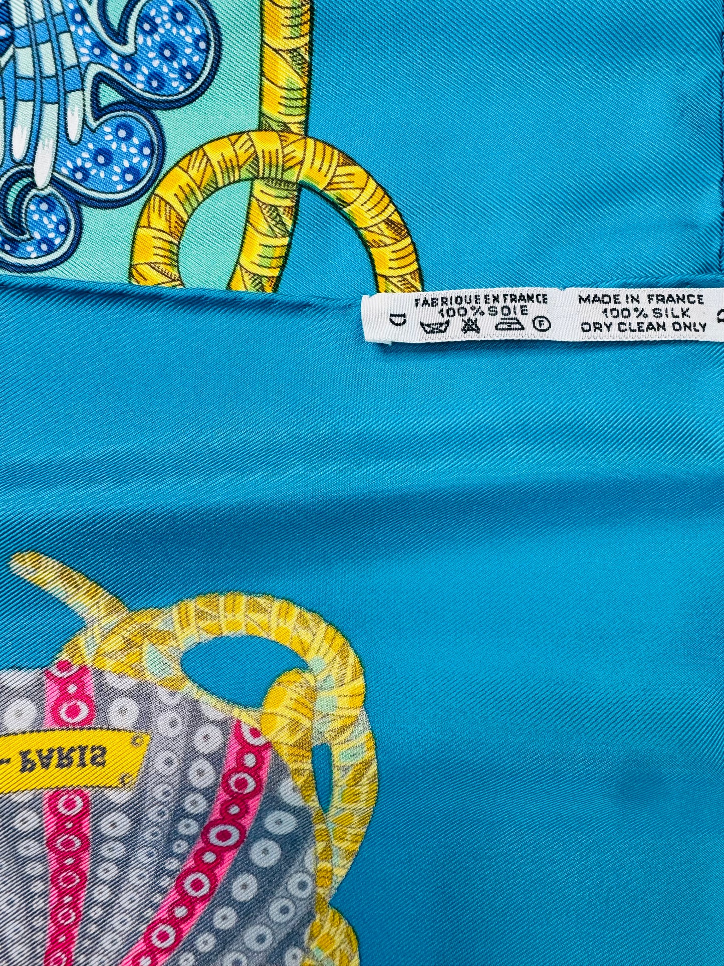 1992 Hermès “Les Poissons” Silk Scarf (1992 by Christine Henry)