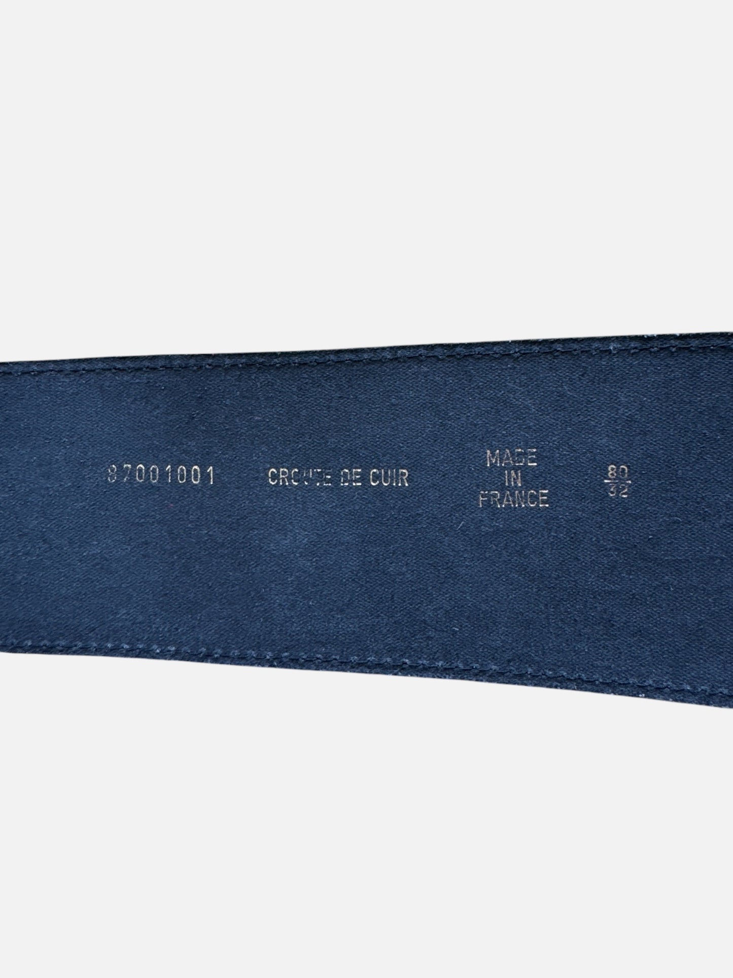 1980s Embossed Red Lth Belt Size:M