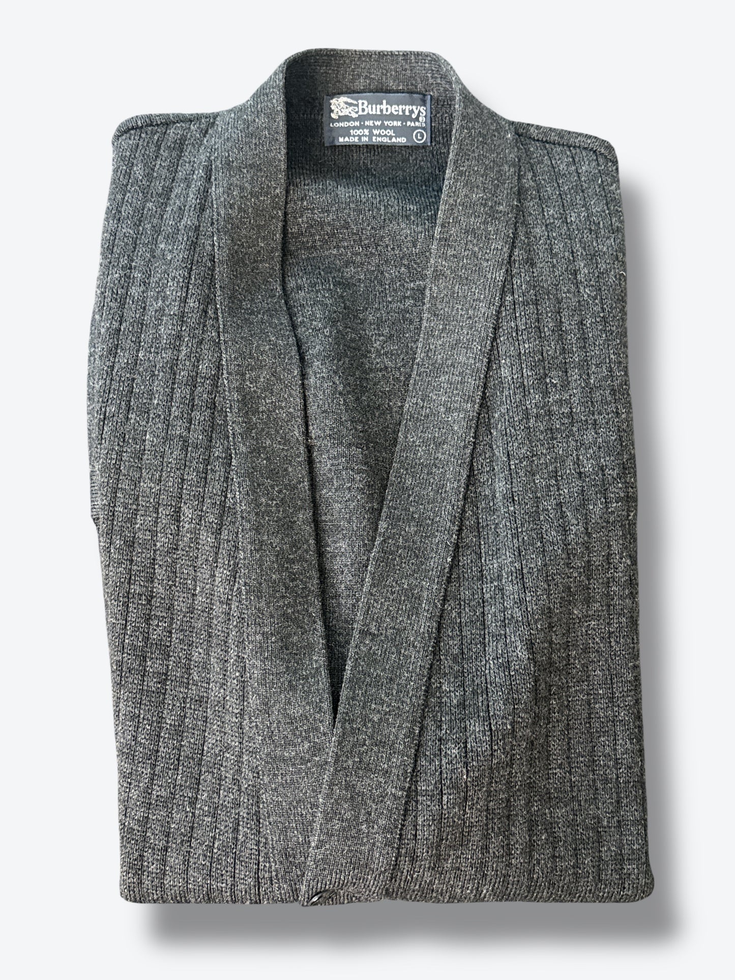 1970s Burberrys Distressed Wool Vest
