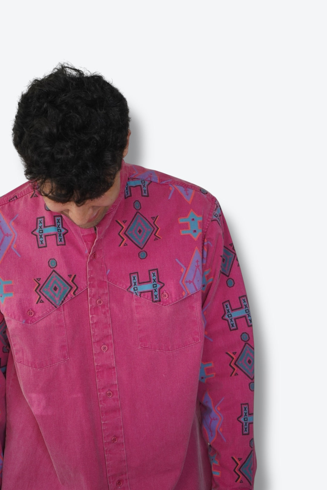 1980s Unisex Wrangler Denim Top