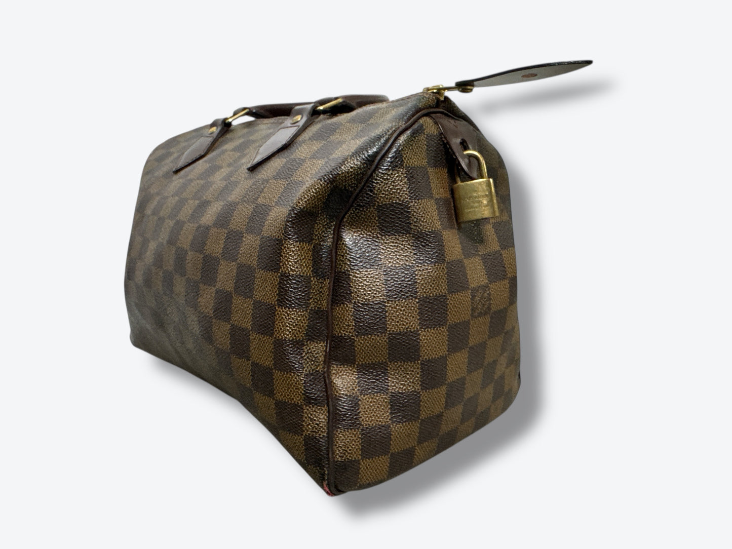Y2K Louis Vuitton Speedy 30” Damier Ebene Canvas