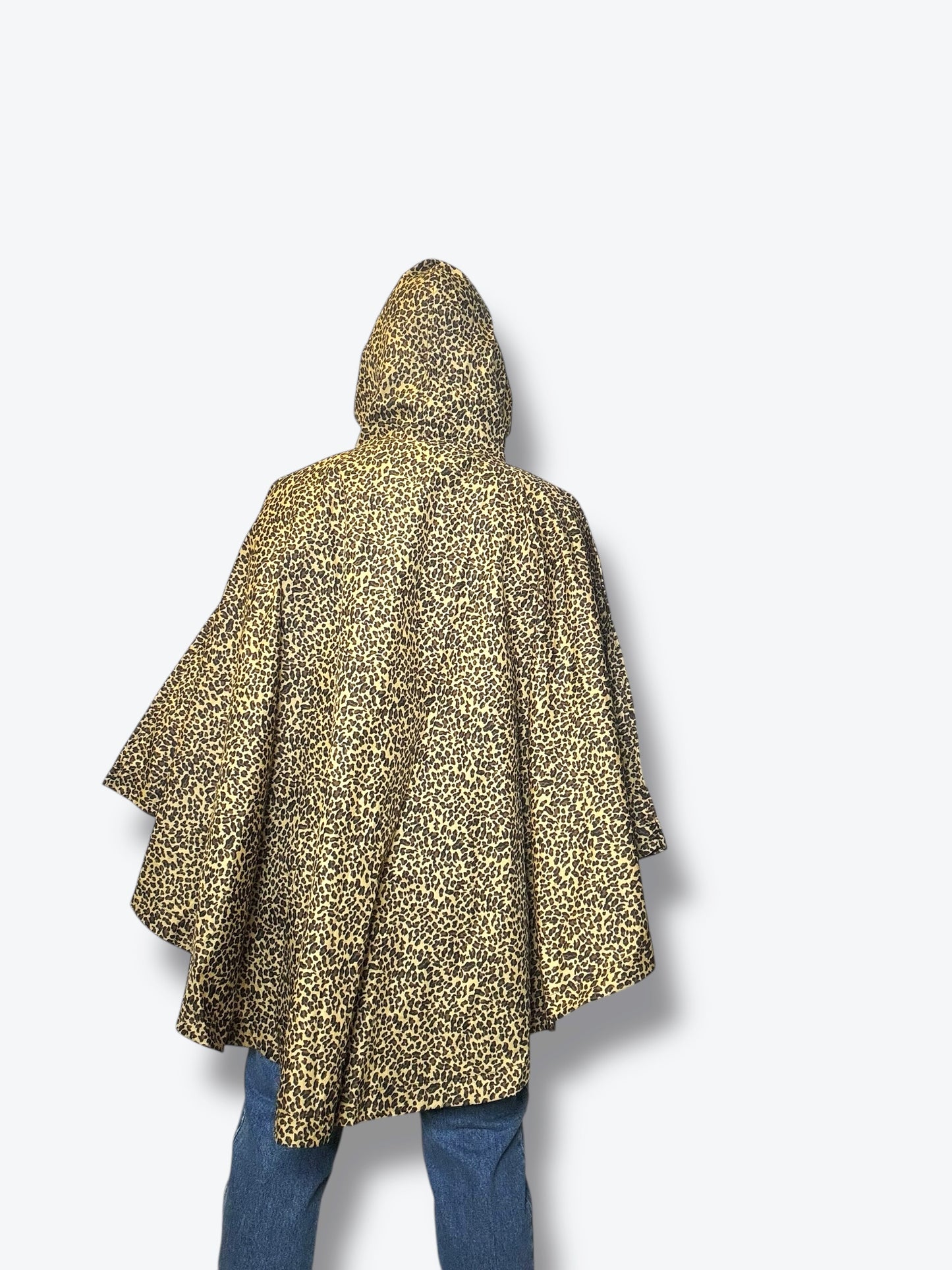 NWT Totes Cheetah Print Rain Poncho
