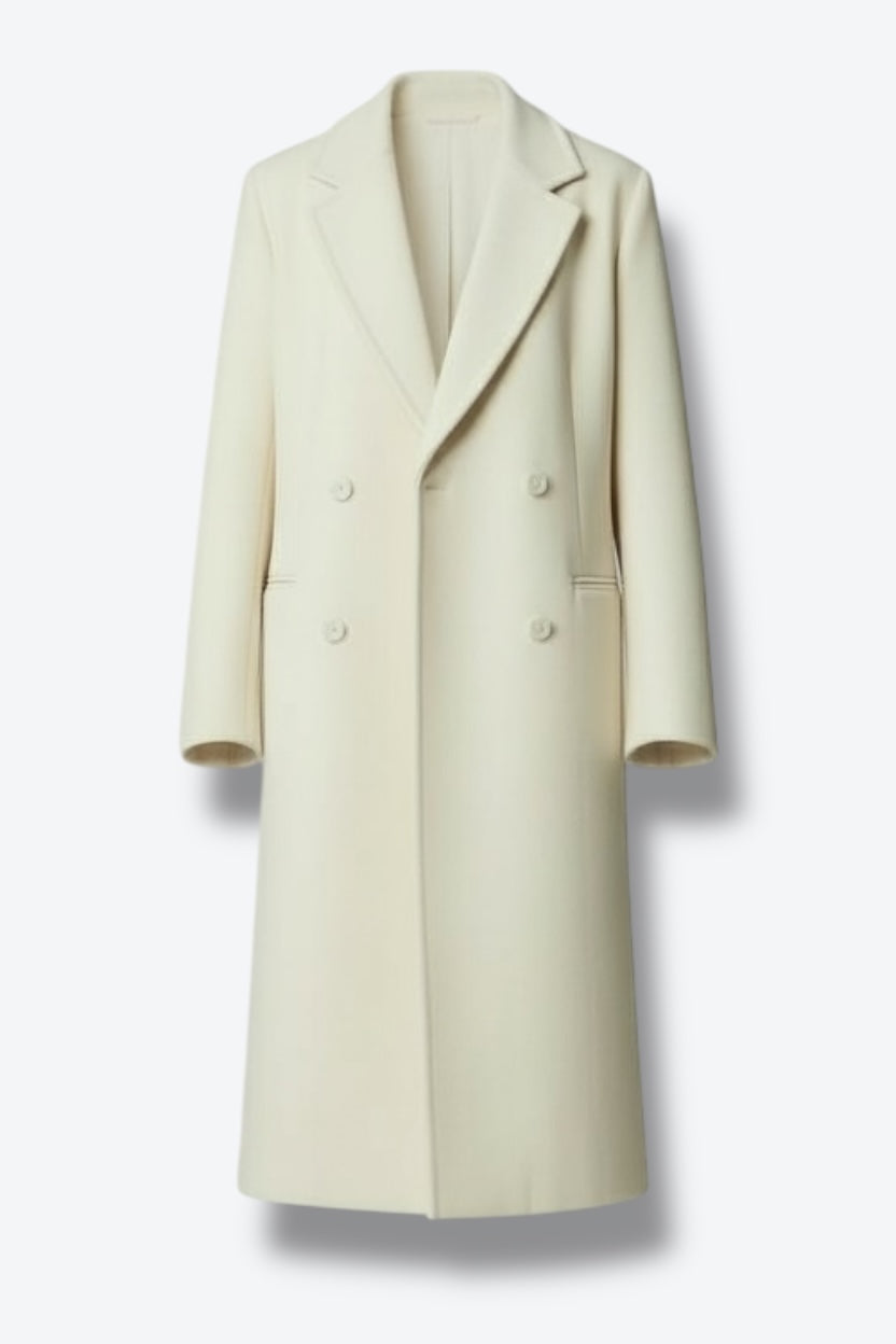 1990s Bert Newman Creme Peacoat