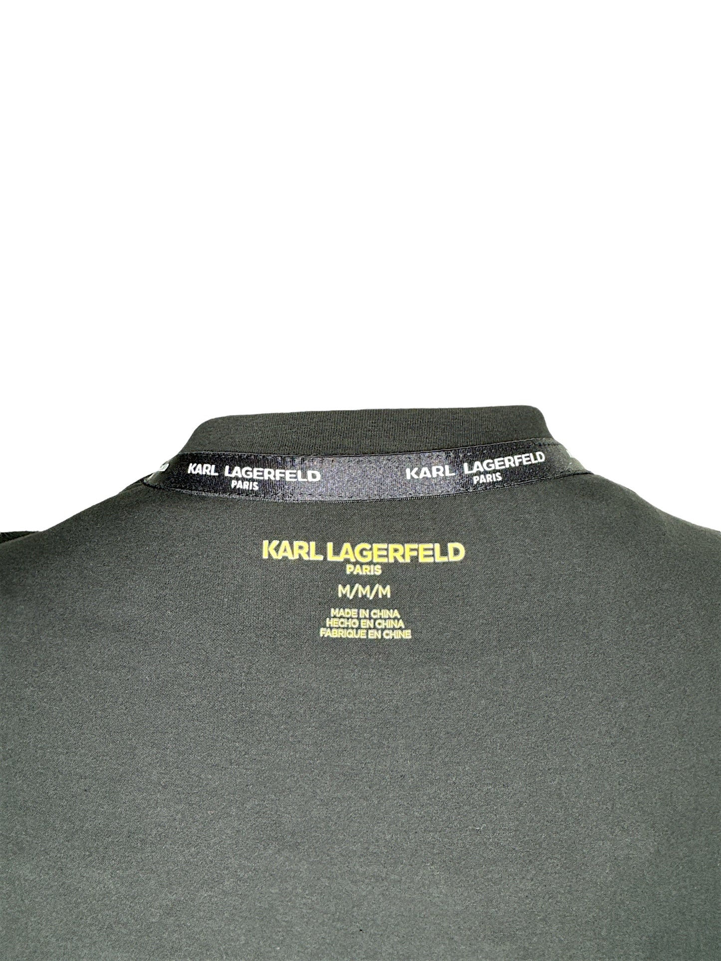 Y2K Brown Sequin Karl Lagerfeld T