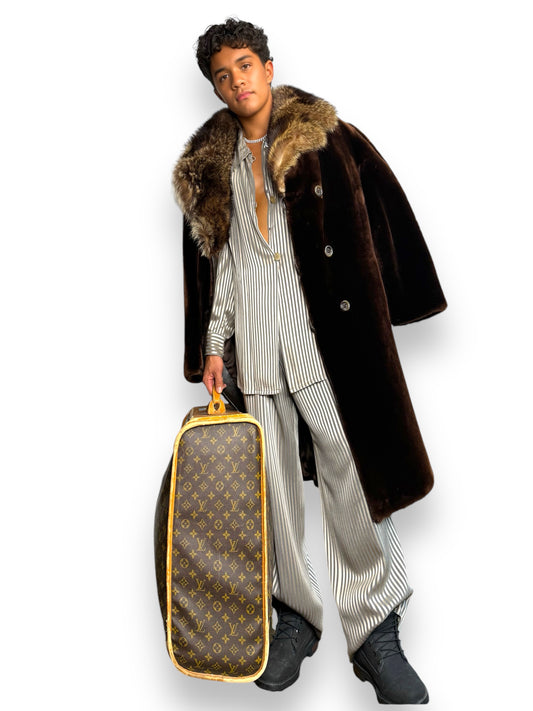 Vintage Louis Vuitton Luggage (Decor Use Only)