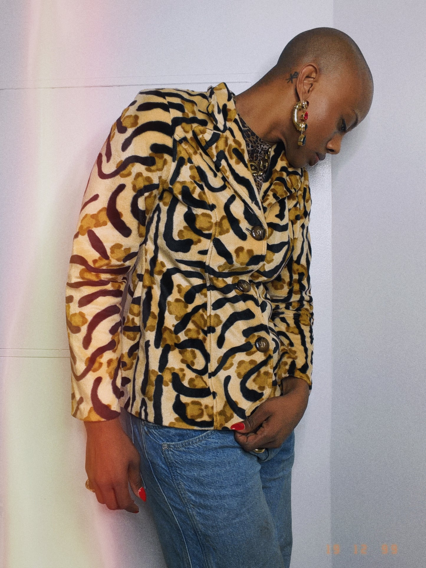 1990s “Lux” Tiger Blazer