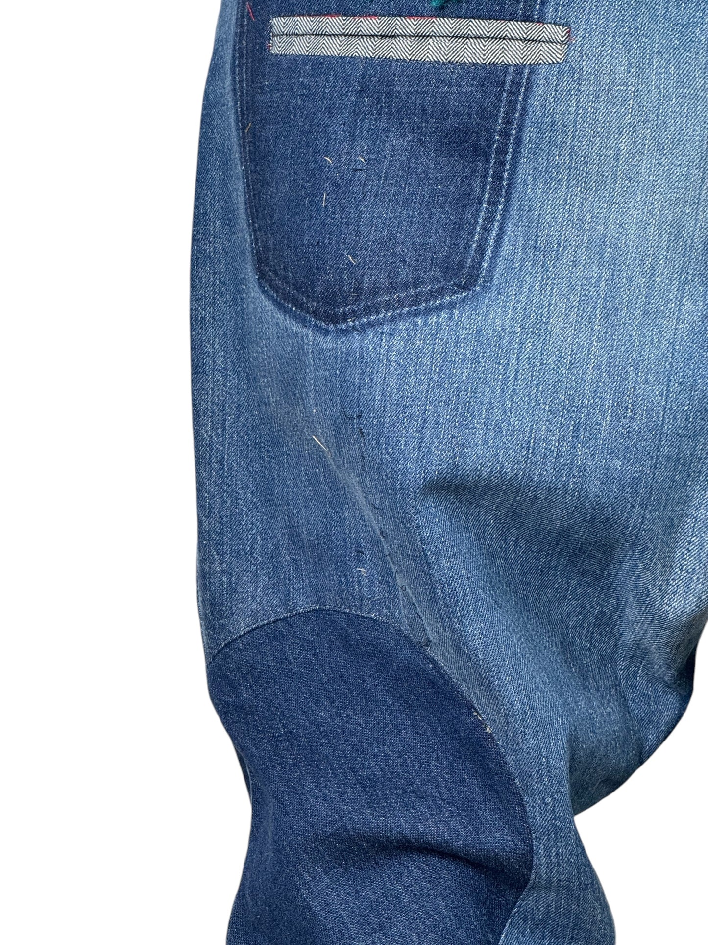 Vintage reworked patchwork Levi’s