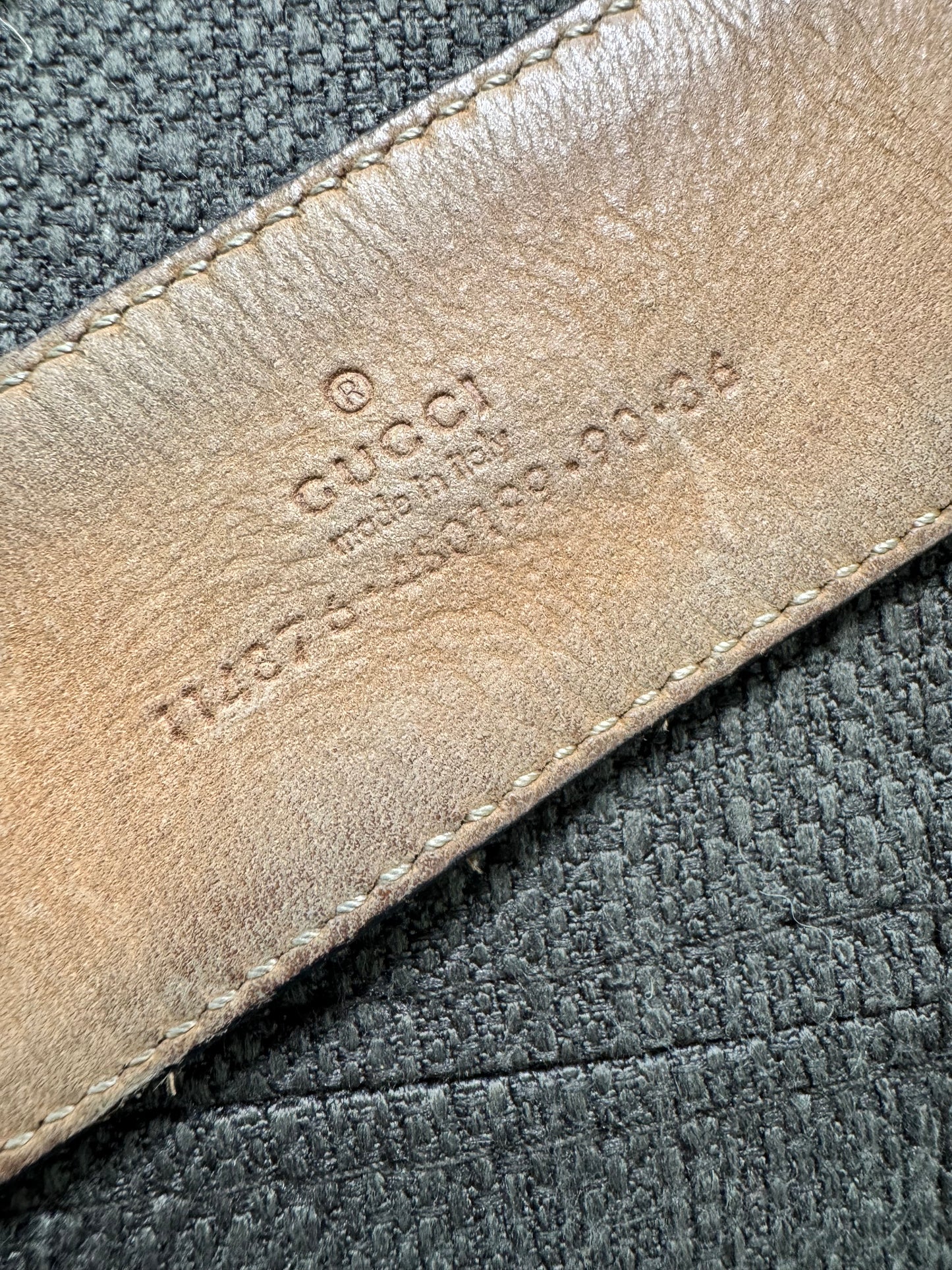 Y2K Gucci Canvas and Leather