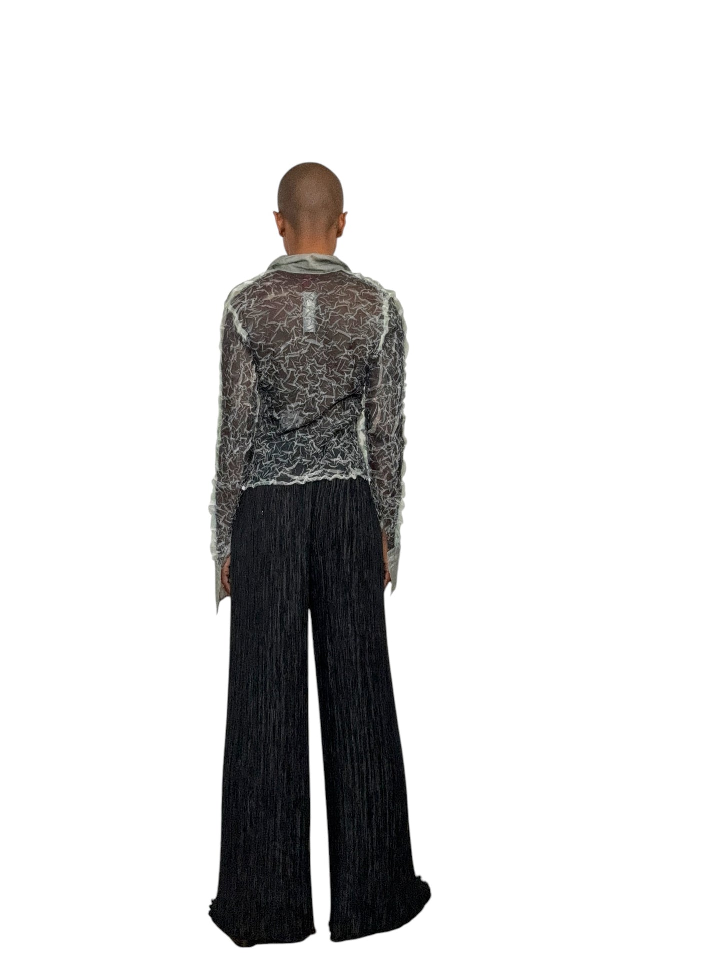 1970s Mary McFadden High Waisted Pleated Pants
