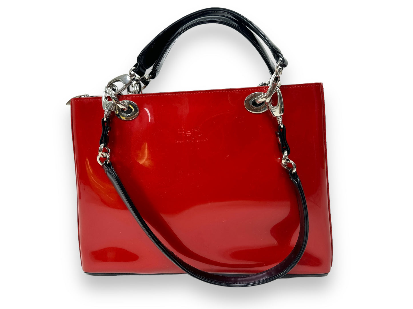 Trend: Beijo Red Convertible Satchel