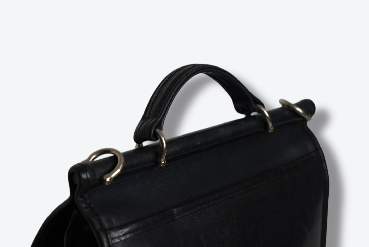 Y2K Coach Legacy “Willis Station Bag” - Sliver Hardware (A9P-9927)