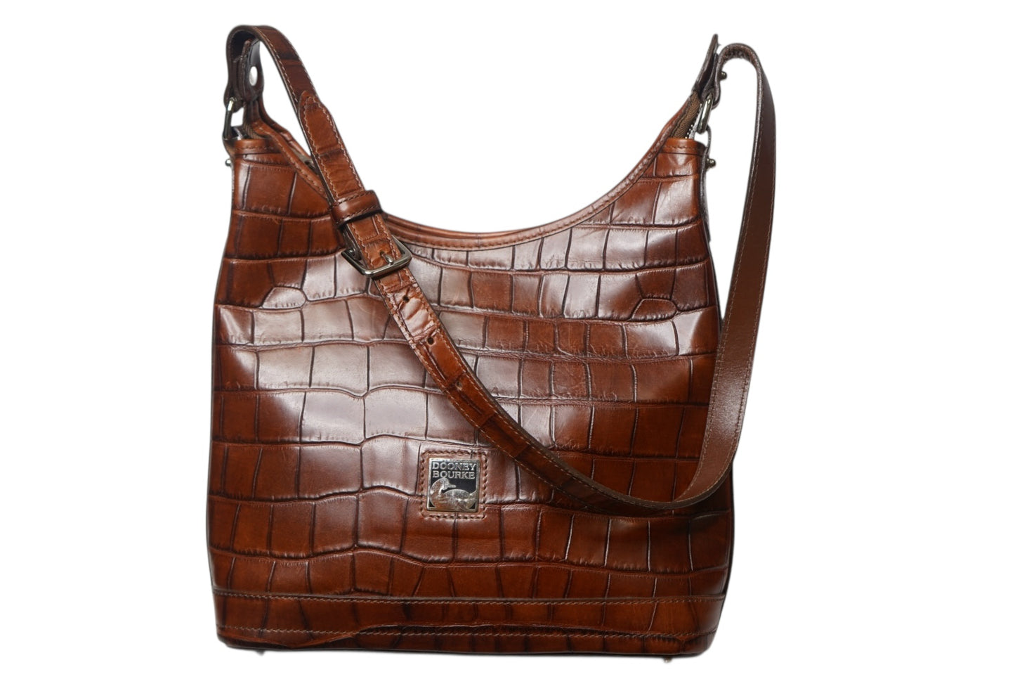 #93. Y2K Alto/Croco Dooney & Bourne Brown Embossed Collection