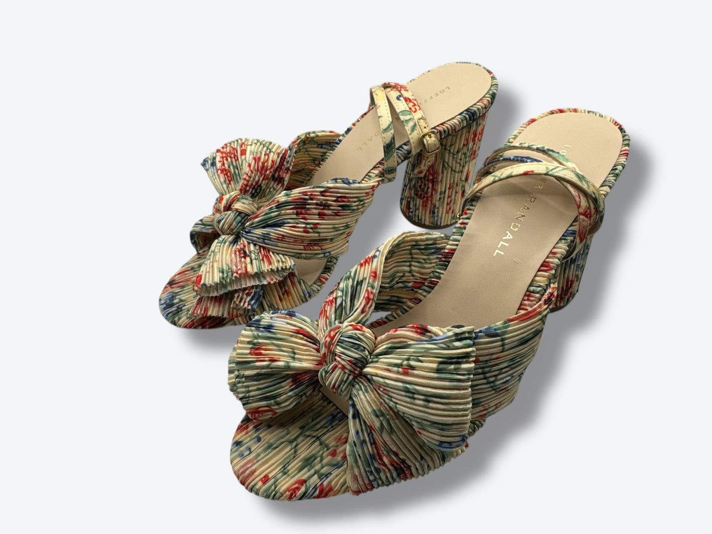 New: Loeffler Randall Floral Buckle Sandals