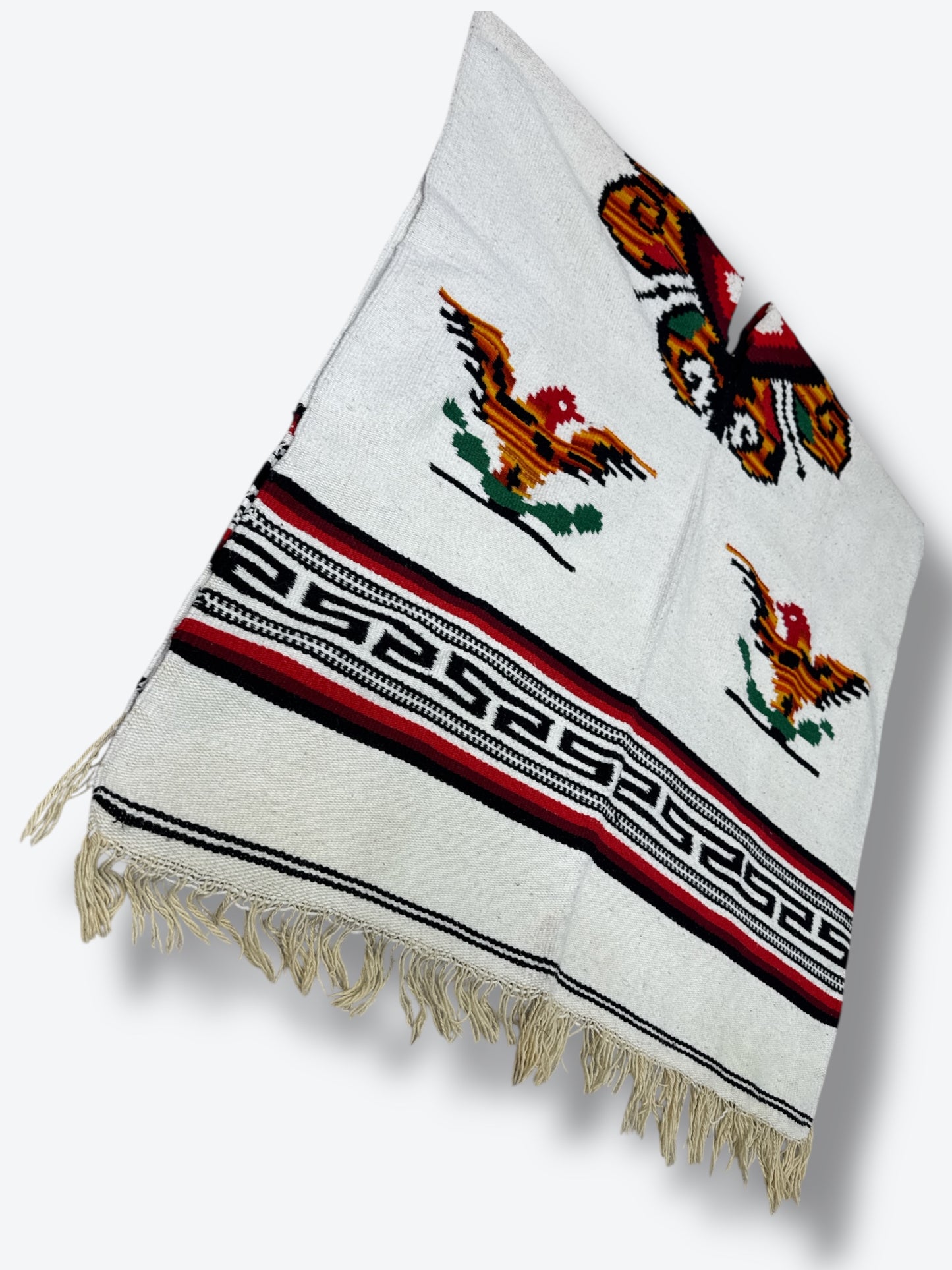 1970s Unisex Zapotec Oaxaca Poncho