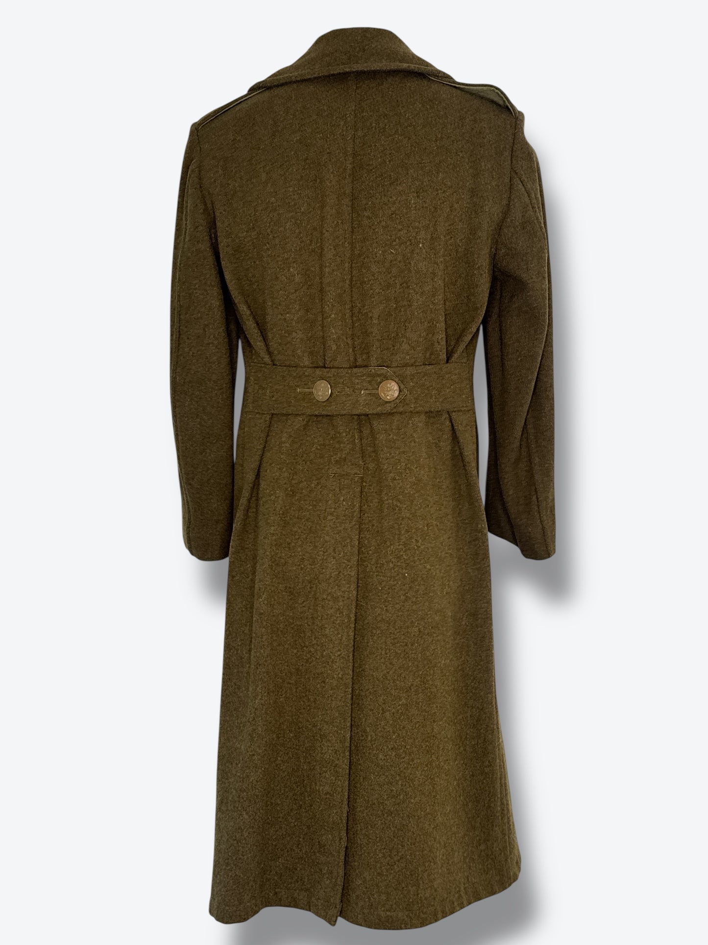 1950s WWII Wool Great Coat