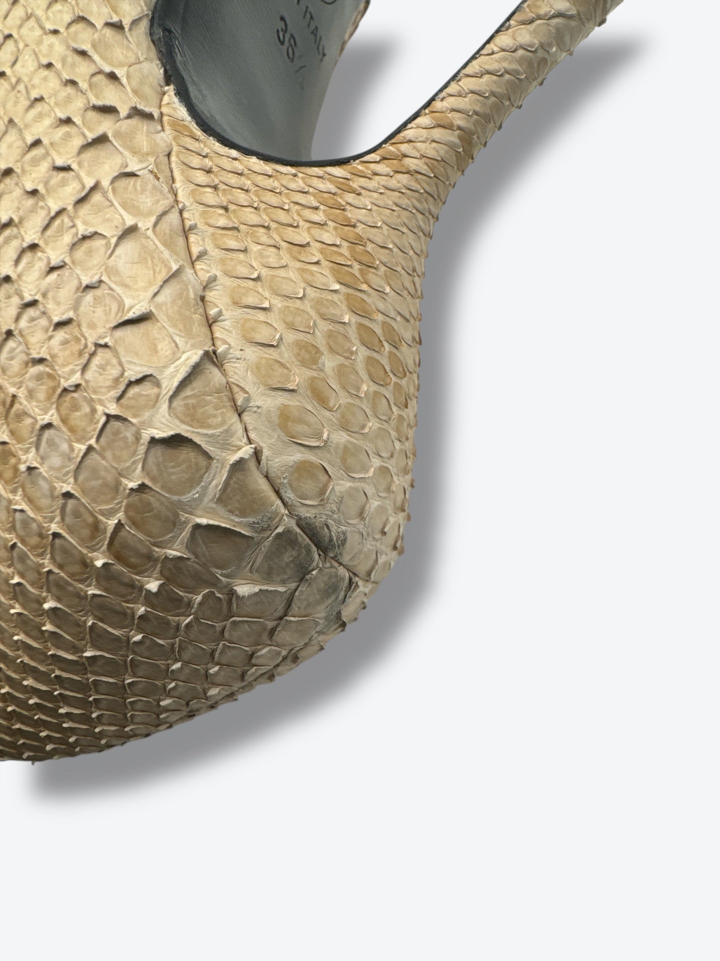 Y2K Versace Snakeskin Pumps