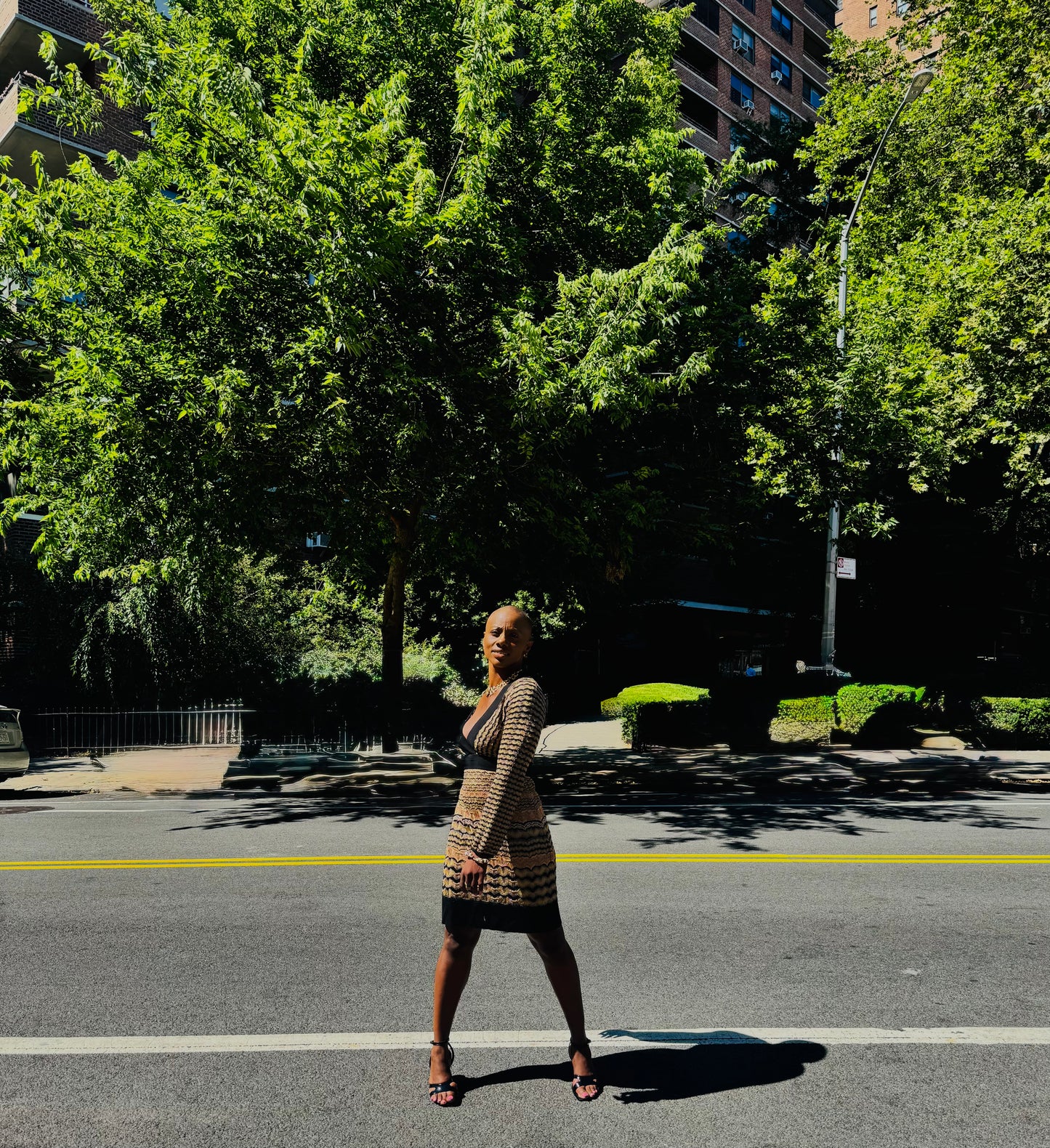 #48. 1990s/Y2K Missoni Knitwear Fit and Flare Dress
