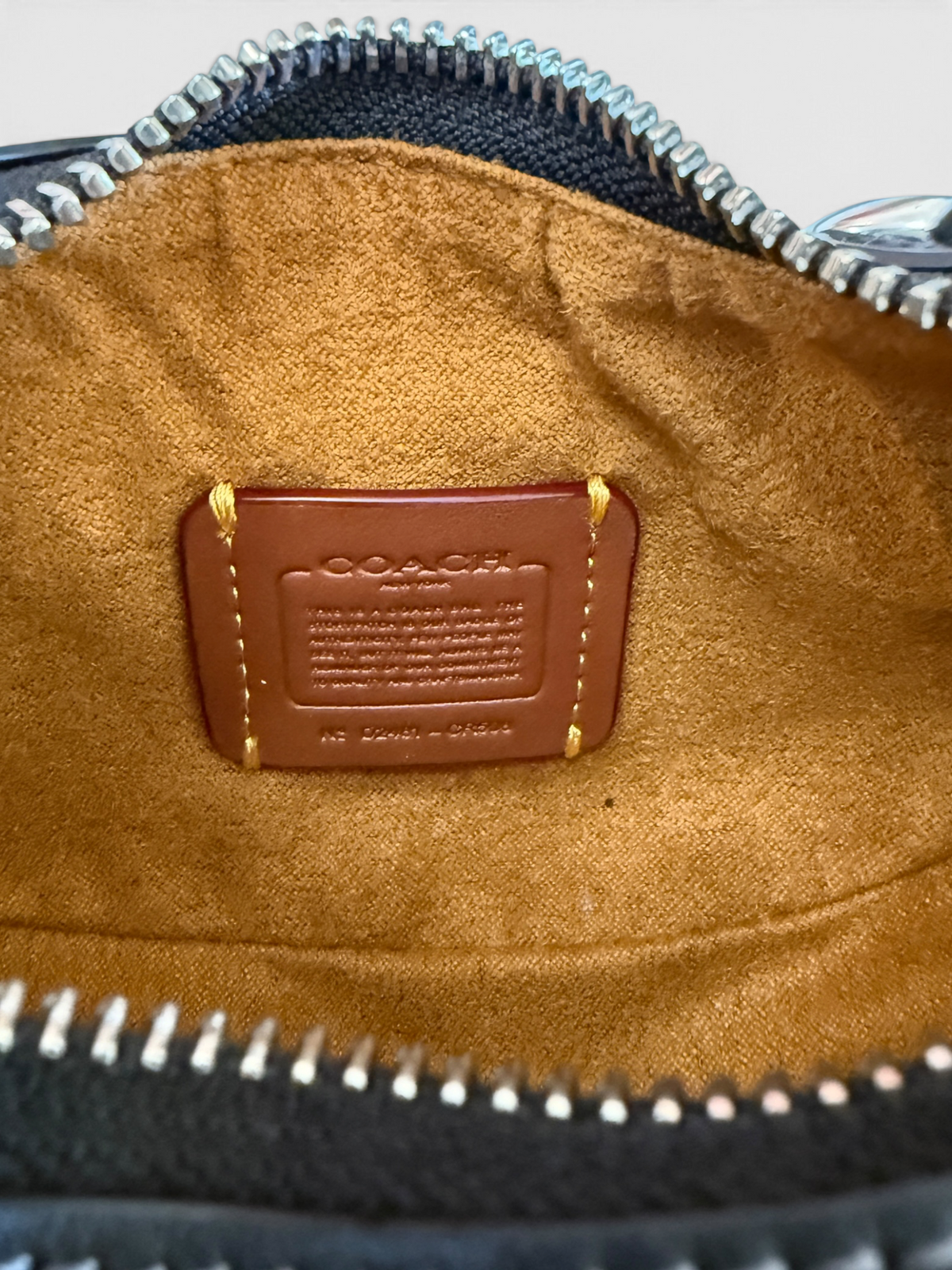 Coach Jonie Black Mini Bag C/B