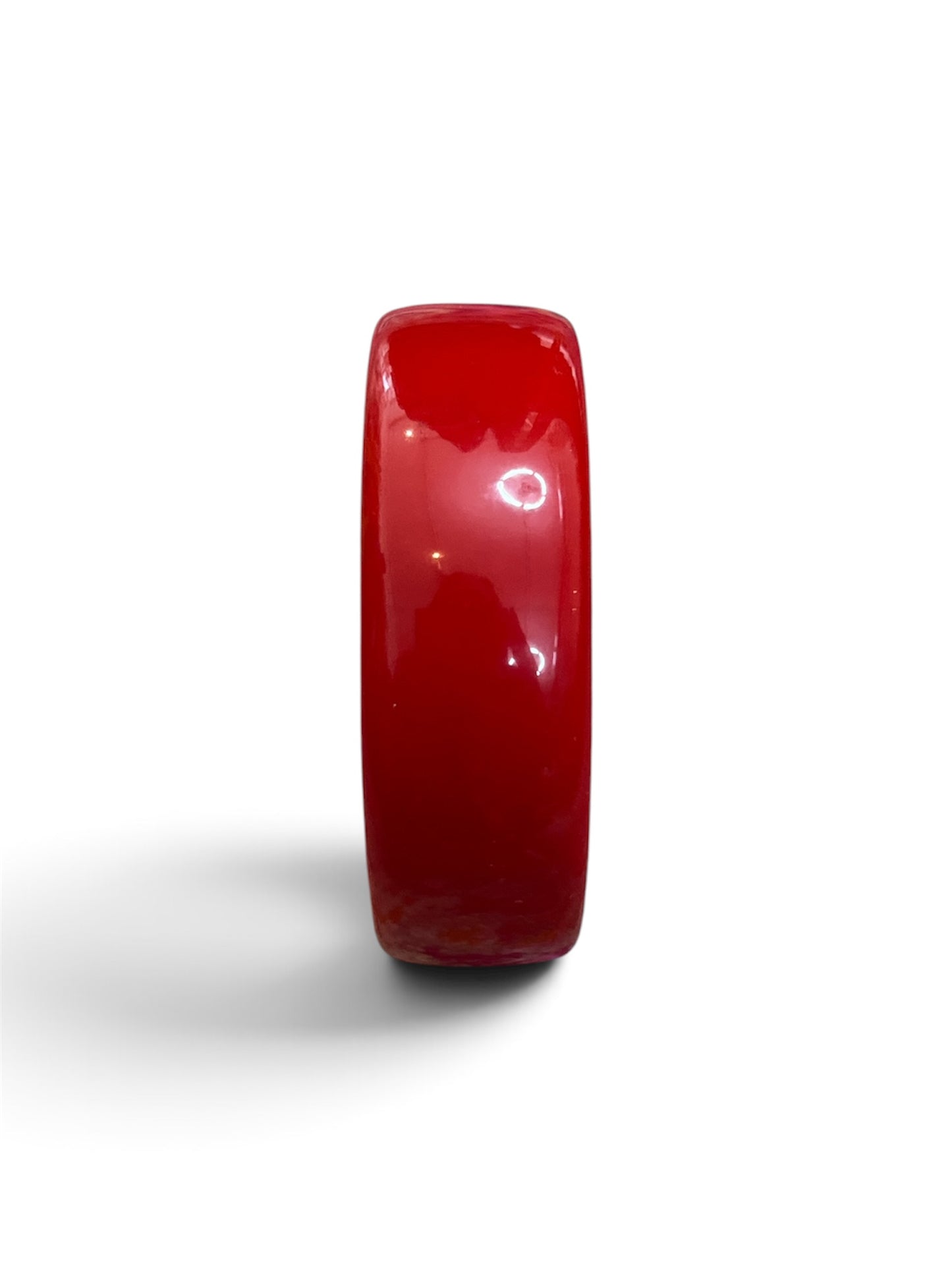 1960s Red Bakelite Bangle