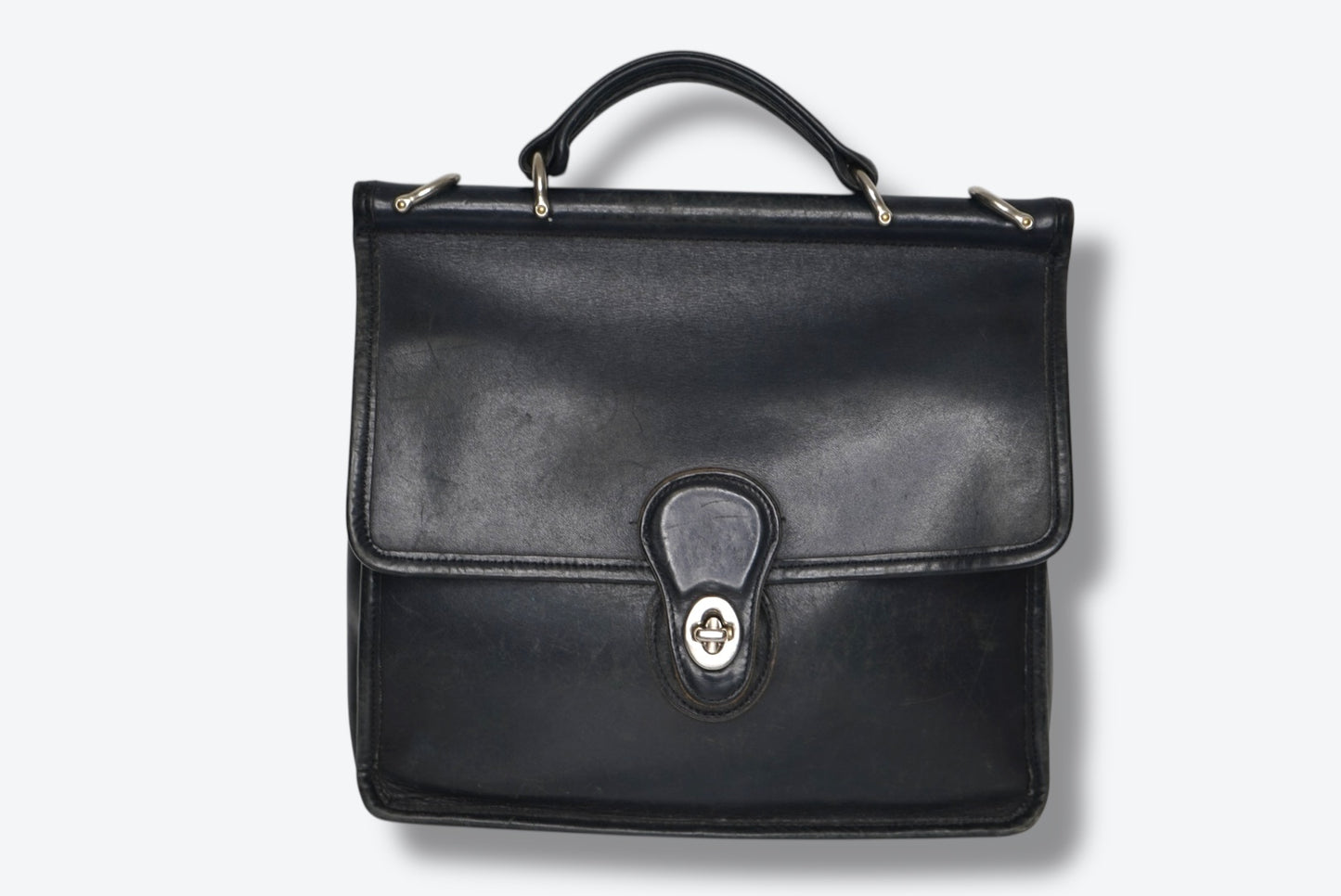 Y2K Coach Legacy “Willis Station Bag” - Sliver Hardware (A9P-9927)