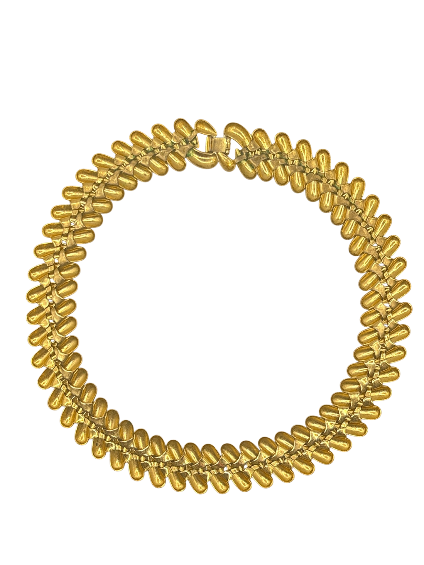 Vintage Twisted Brick Link Style Chocker