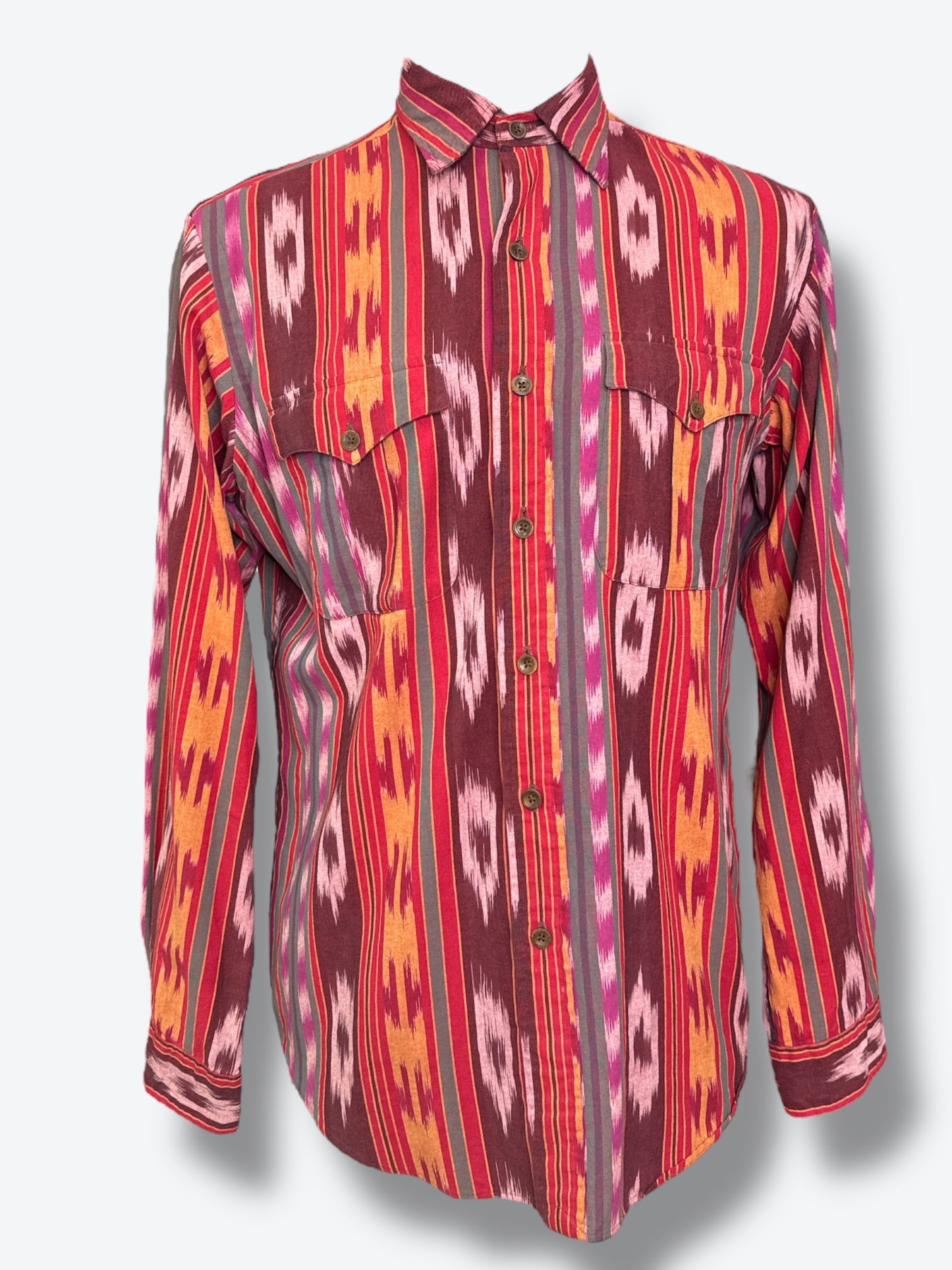 1990s Polo by Ralph Lauren Tribal Button Up