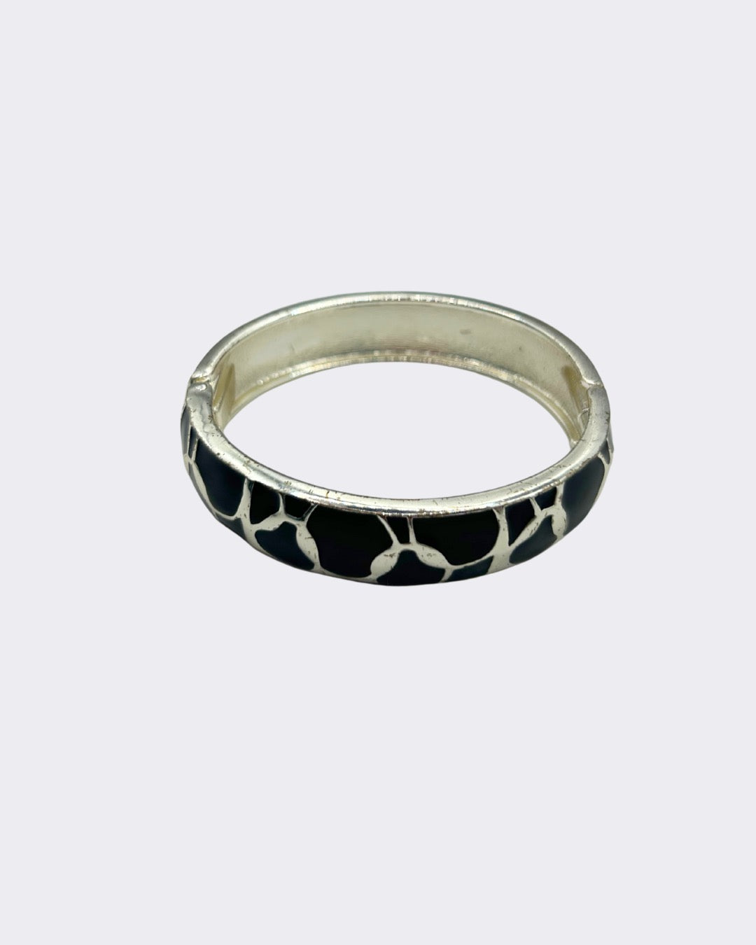 Y2K Sliver Embossed Cuff