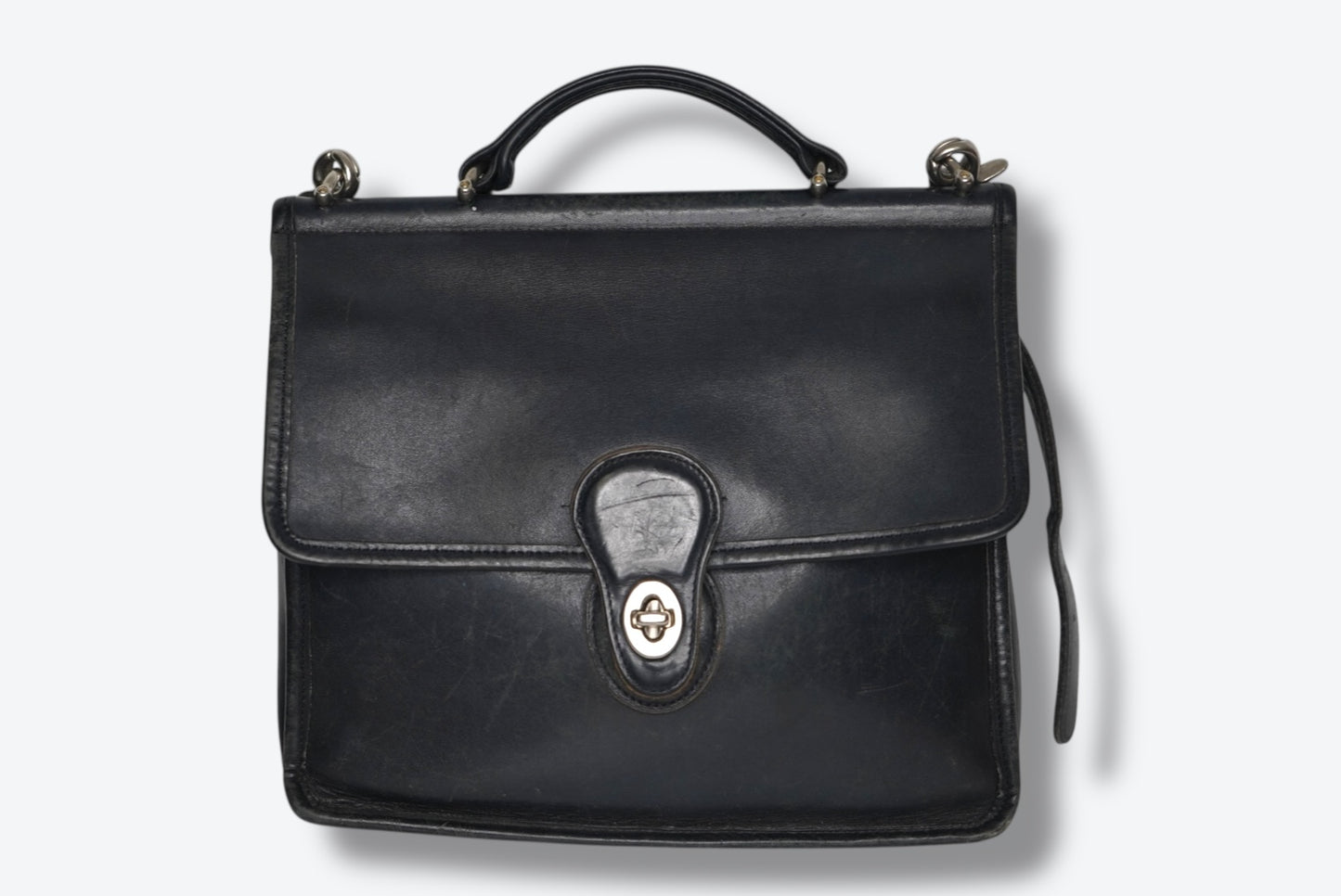 Y2K Coach Legacy “Willis Station Bag” - Sliver Hardware (A9P-9927)