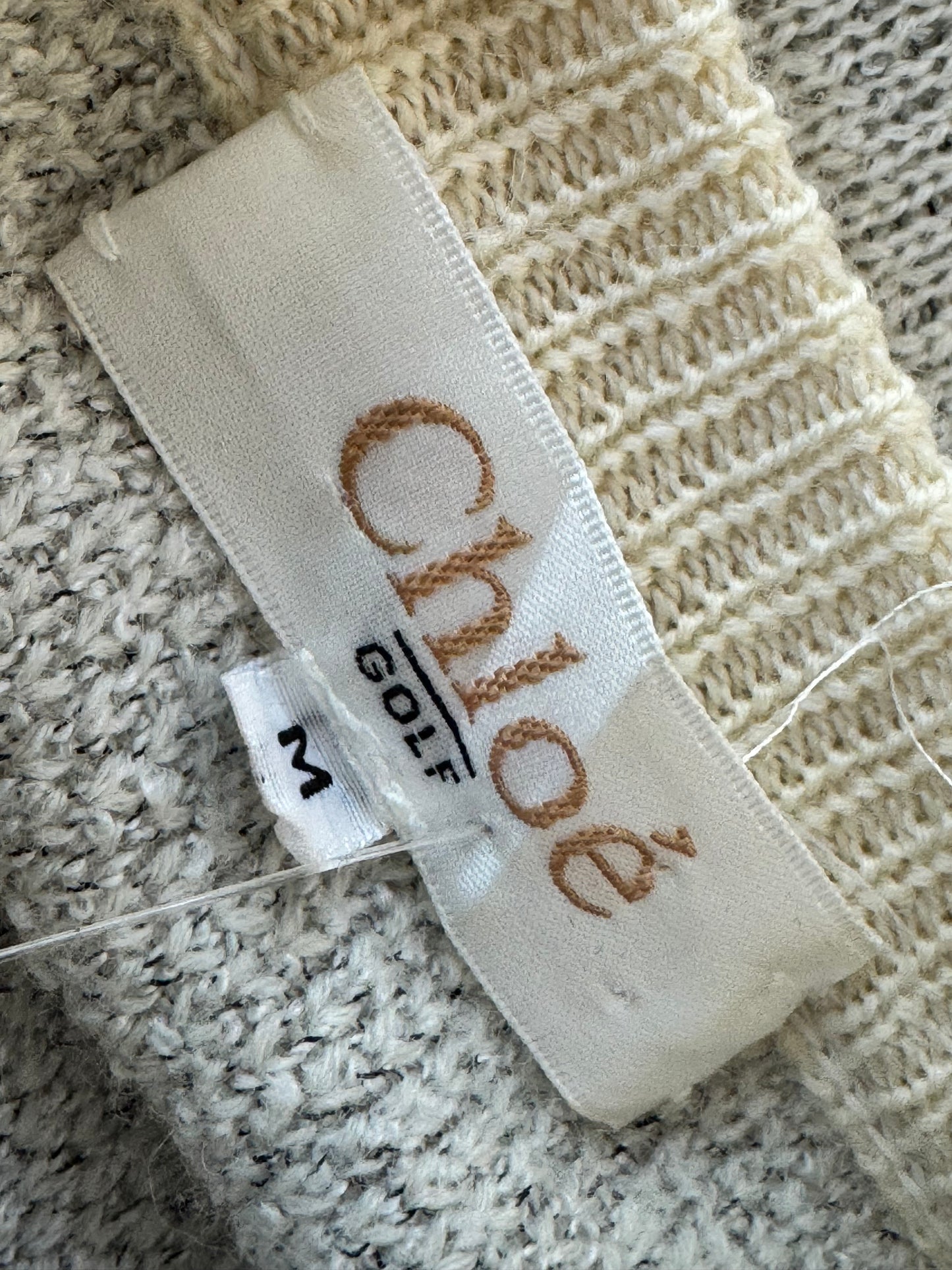 1980s Chole Golf Crew Neck Sweater