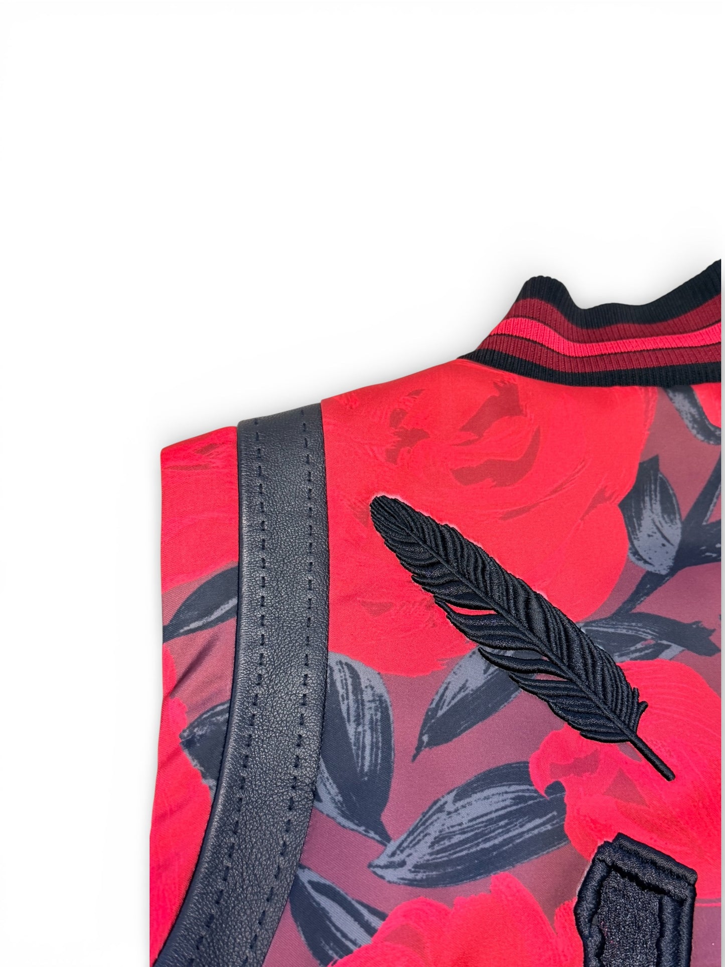 Y2K Coach Floral Rebels Varsity Vest