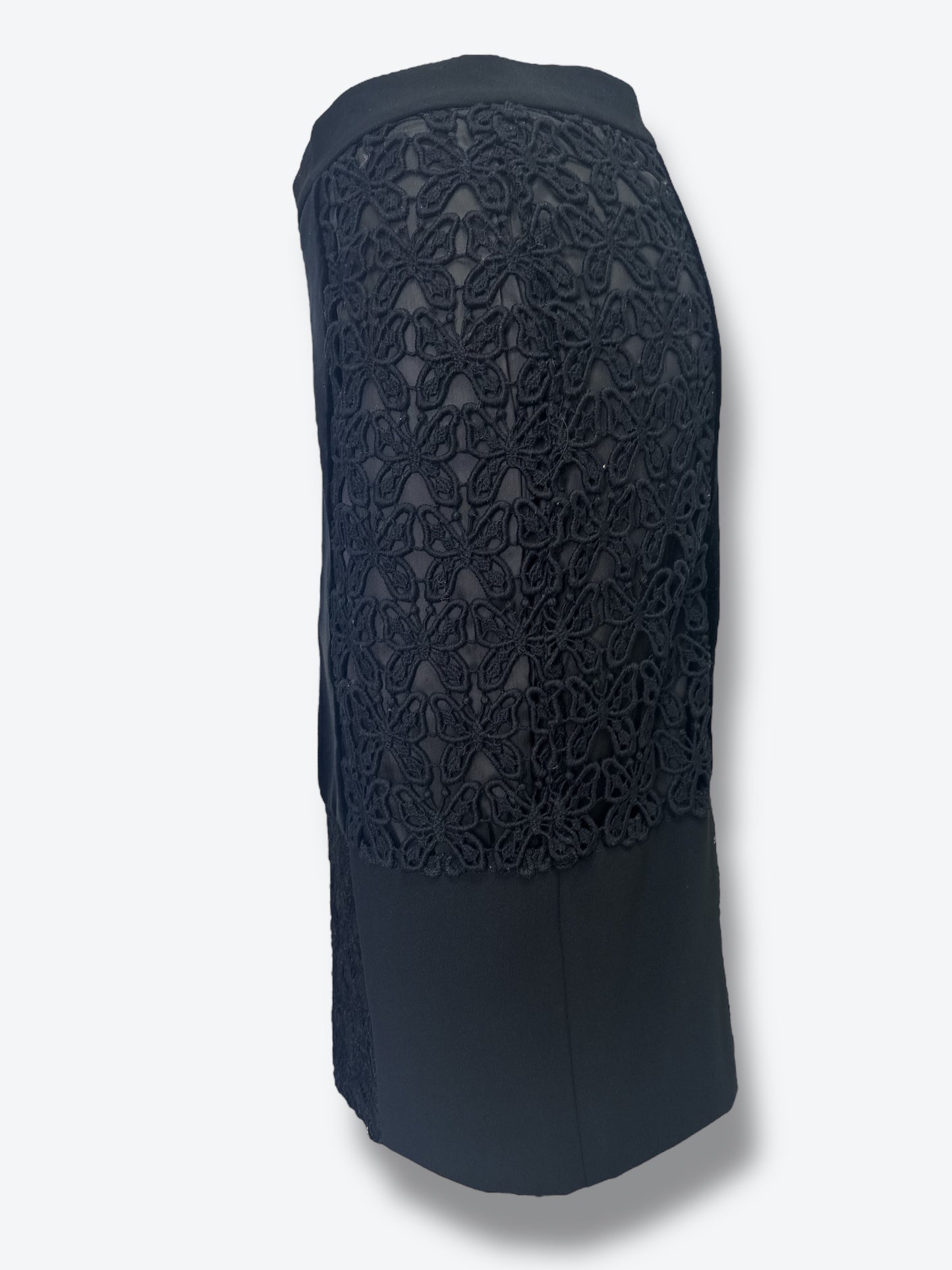 #2. Y2K Moschino CheapAndChic Mixed Media Pencil Skirt
