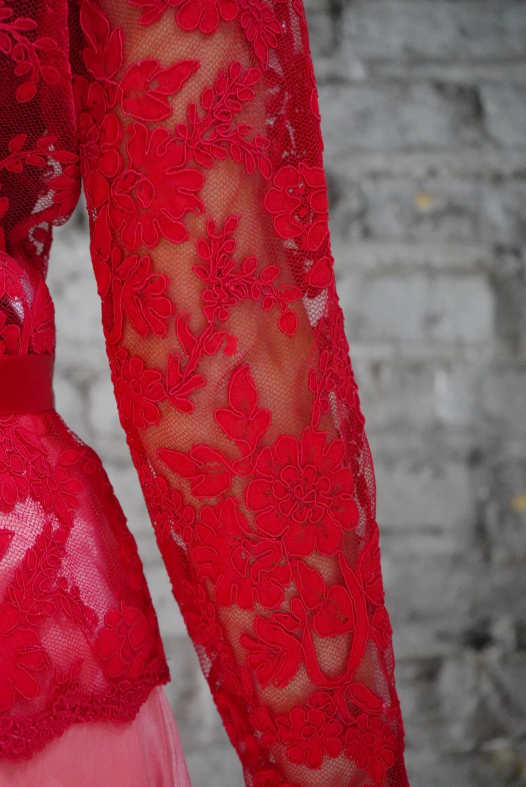 1990s Sherrie Bloom & Peter Noviello CHETTA B Lace Blouse