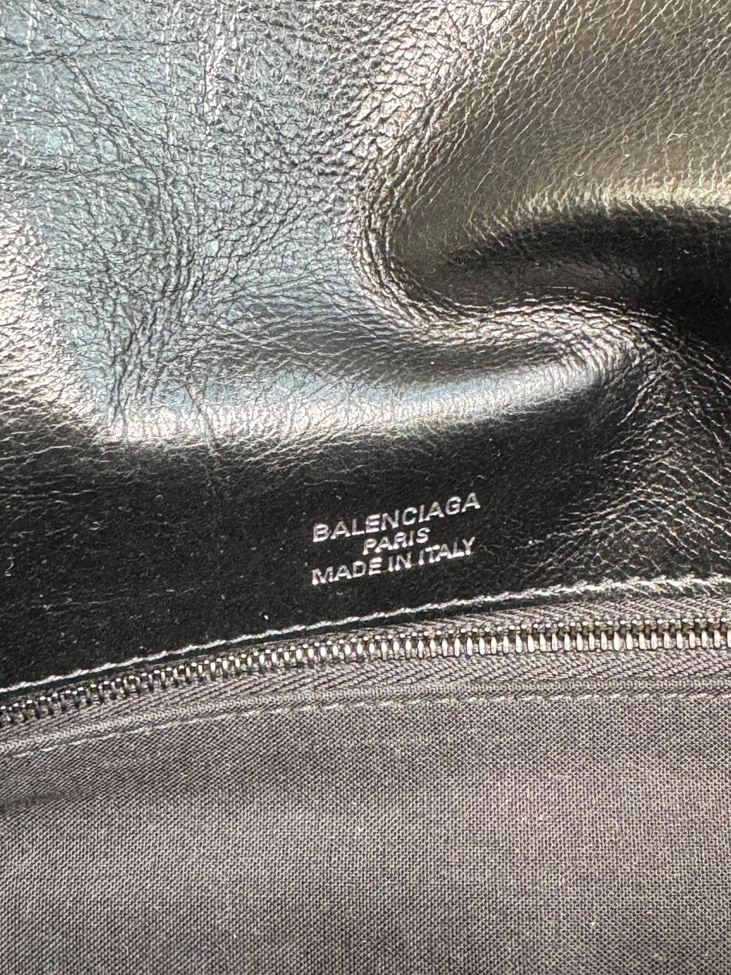 Balenciaga Monaco Leather Medium Shoulder Bag (748596 • 1000 • N • 562481)