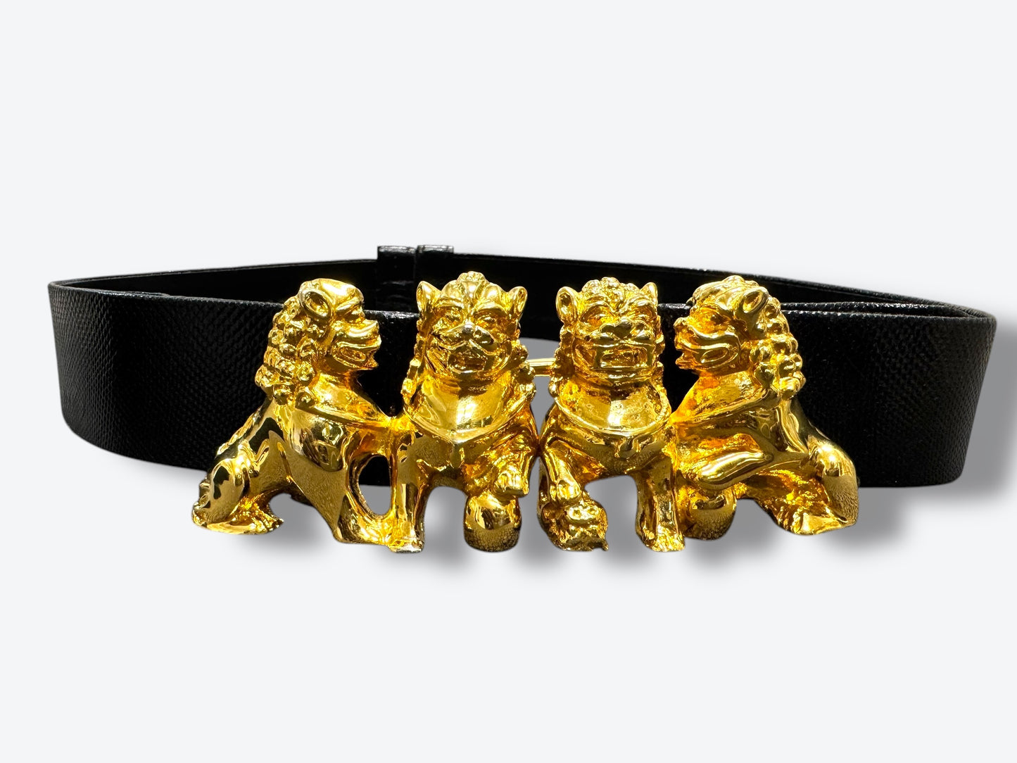 1980s Alexis Kirk Dog Belt