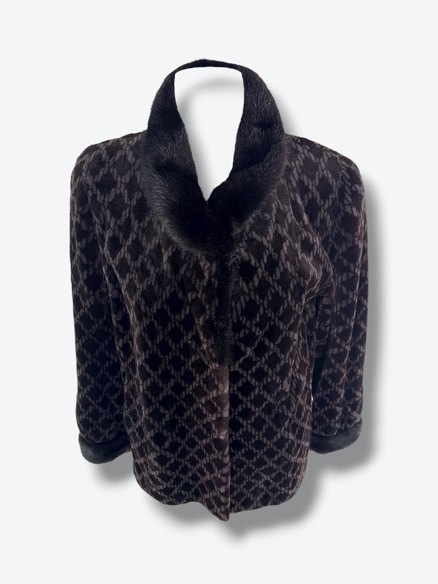 Vintage Elan Sheared Mink Coat
