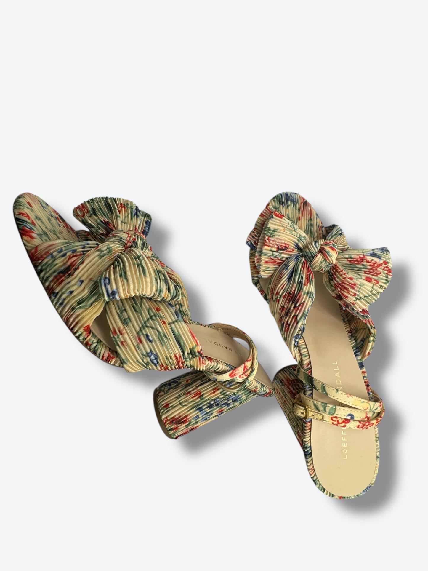 New: Loeffler Randall Floral Buckle Sandals