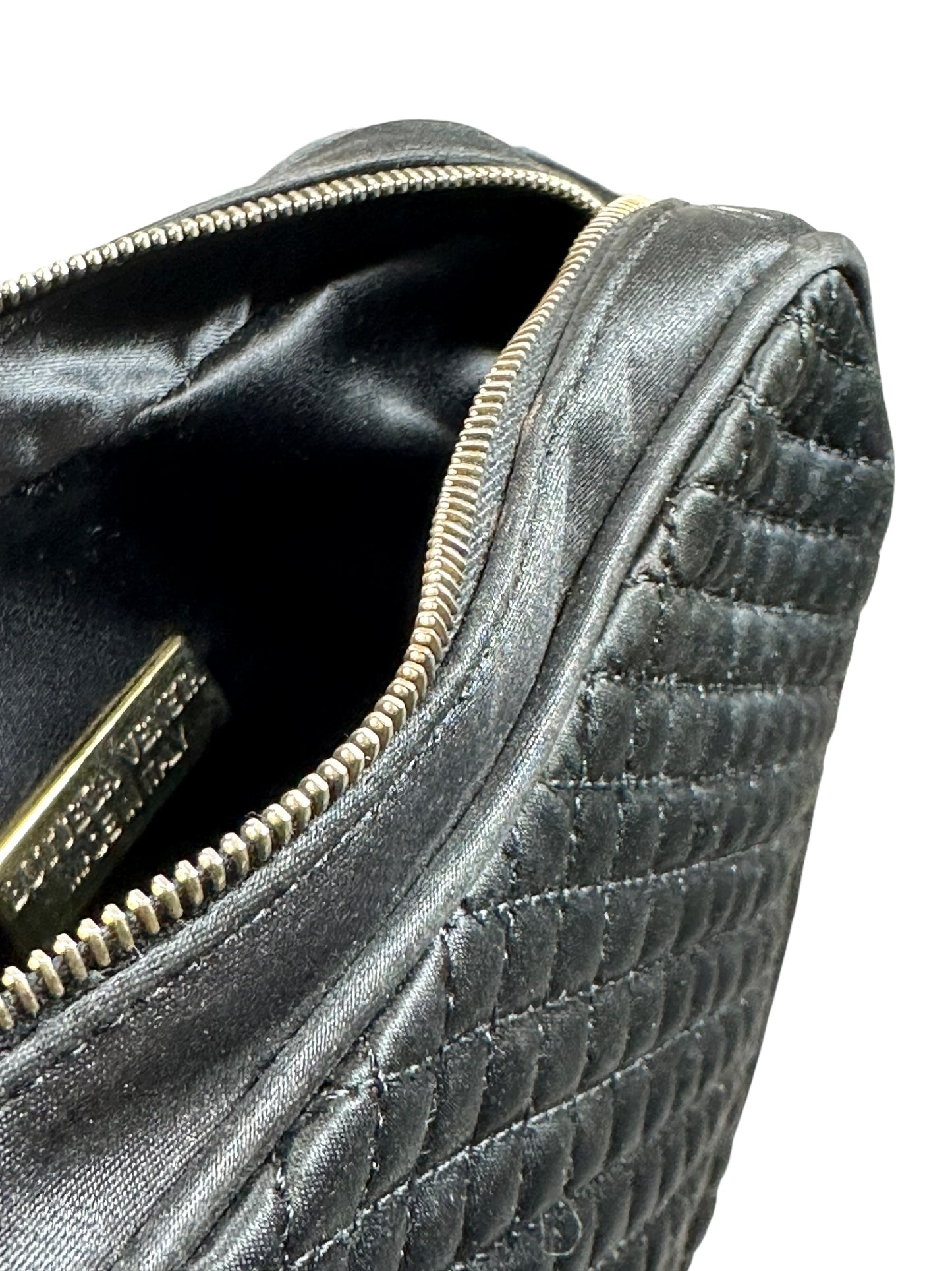 1980s Bottega Veneta Quilted Crossbody (Satin)