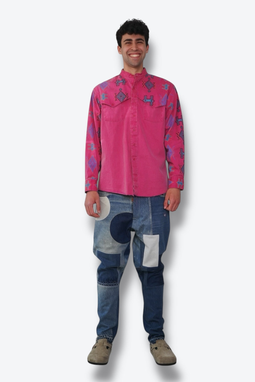 1980s Unisex Wrangler Denim Top
