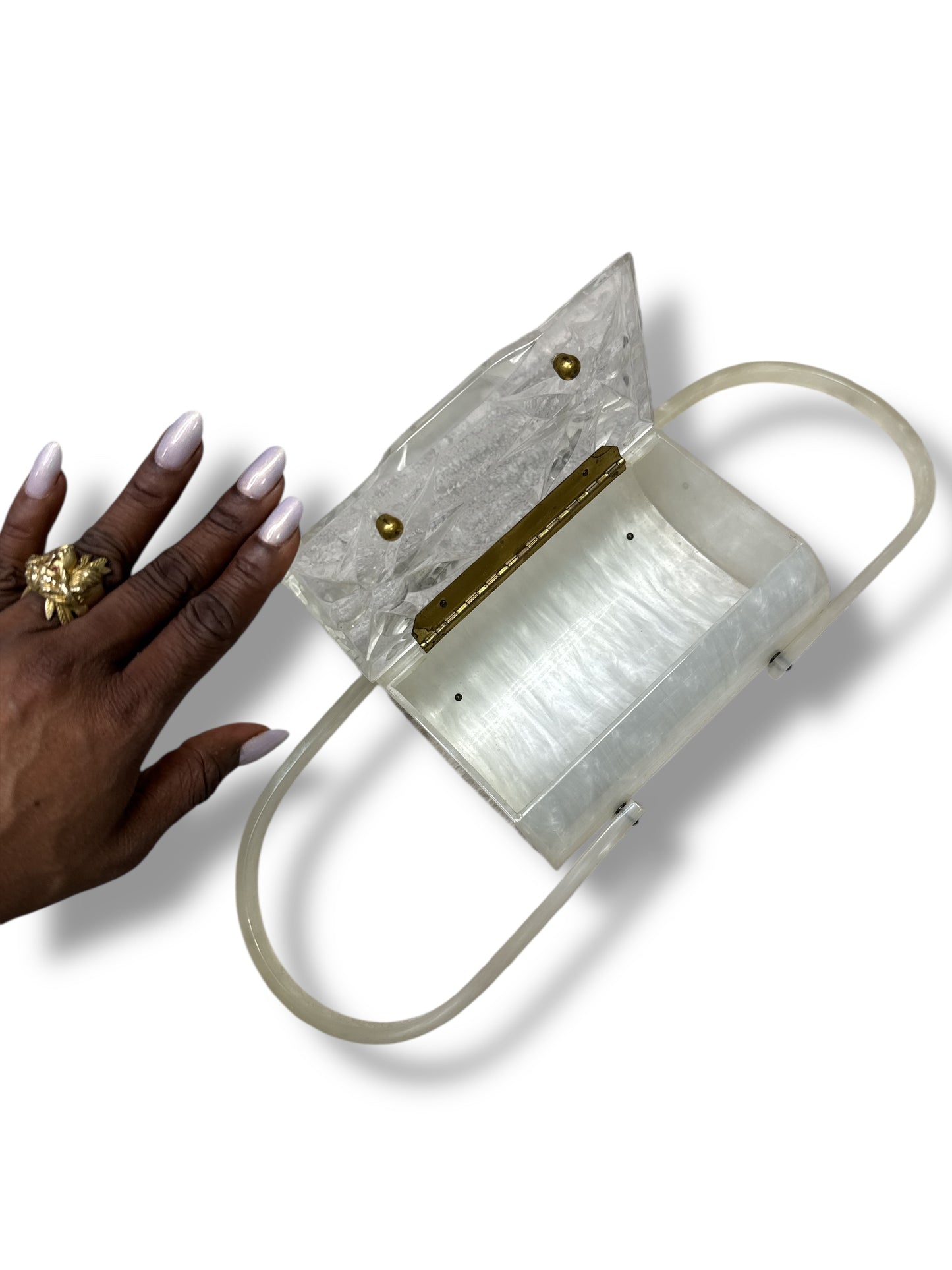 1930s Rialto NY Lucite Handbag