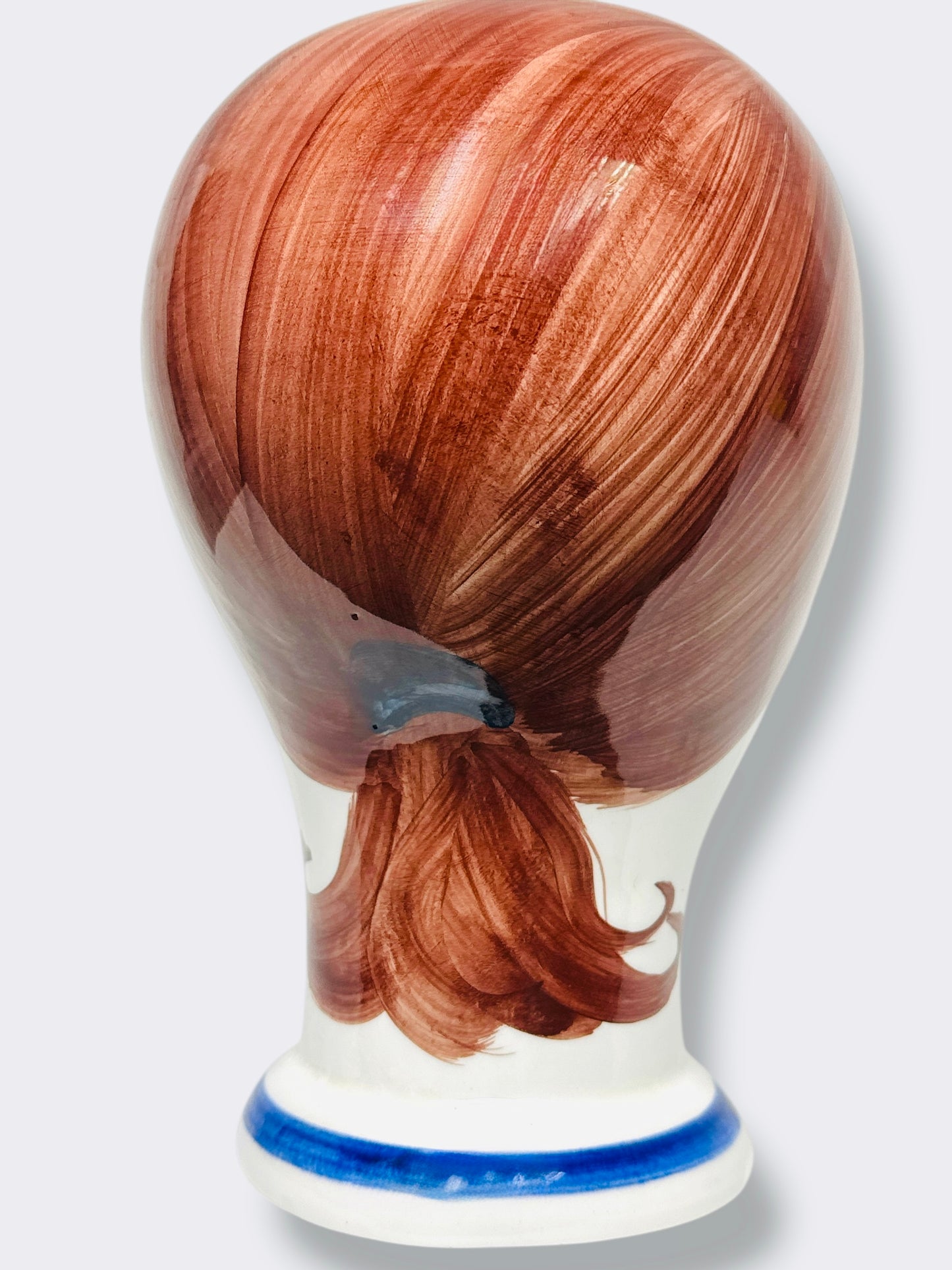 1960s/70s Signed Italian Ceramic Head