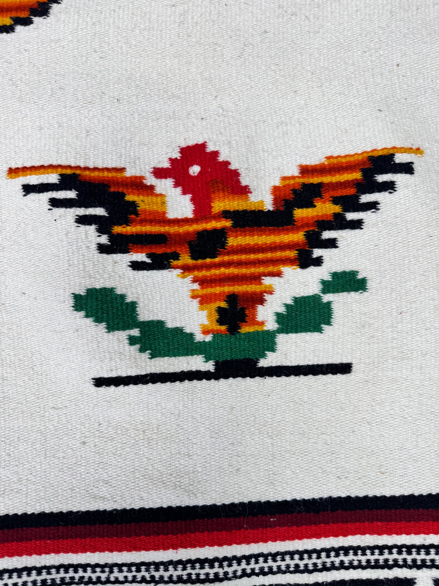 1970s Unisex Zapotec Oaxaca Poncho